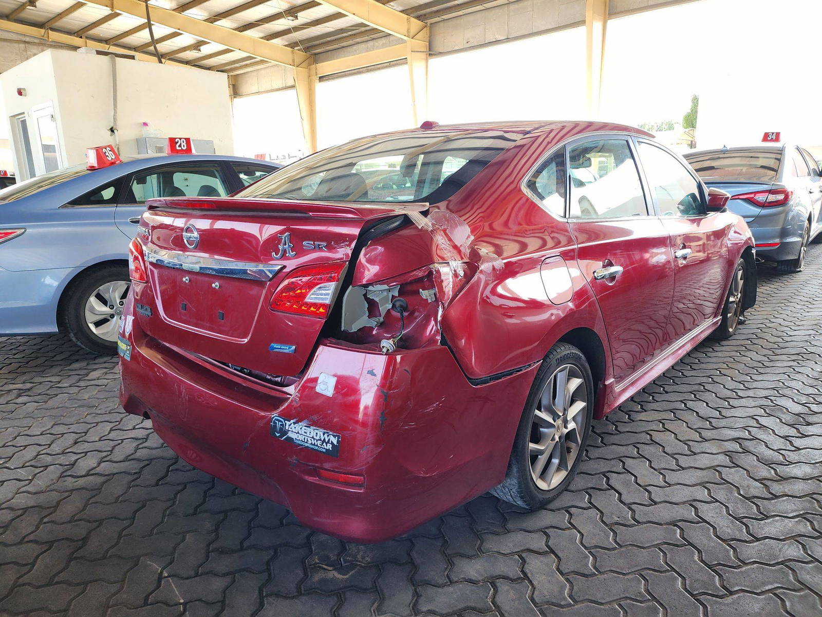 2013 NISSAN SENTRA — 140190 Miles — Lot P4DL563339 — Souq - Marhaba Auctions Used Cars - Image 3