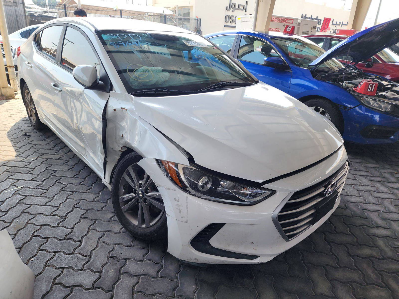2017 HYUNDAI ELANTRA — 118271 Miles — Lot H038520 - Marhaba Auctions Used Cars - Image 6