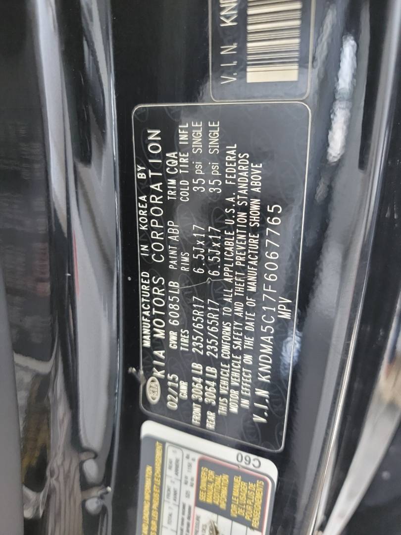 2015 KIA SEDONA — 109912 Miles — Lot 6067765 — Main - Marhaba Auctions Used Cars - Image 10