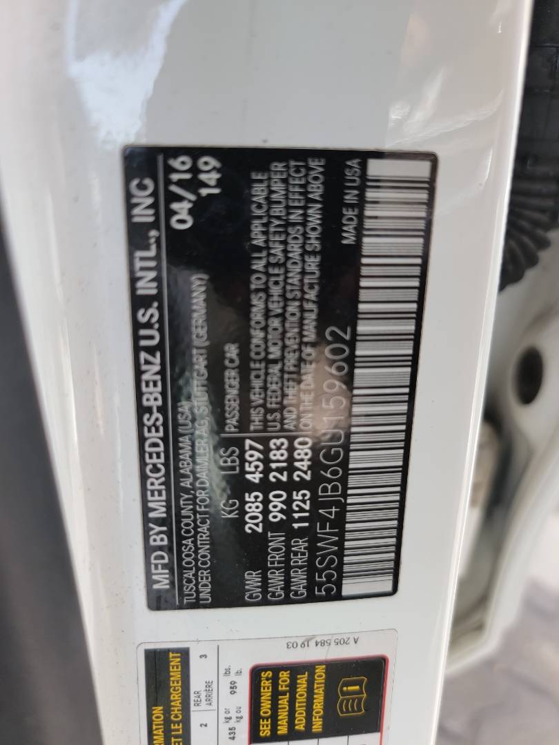 MERCEDES BENZ C300 2016 - Marhaba Auction Used Cars - Image 11