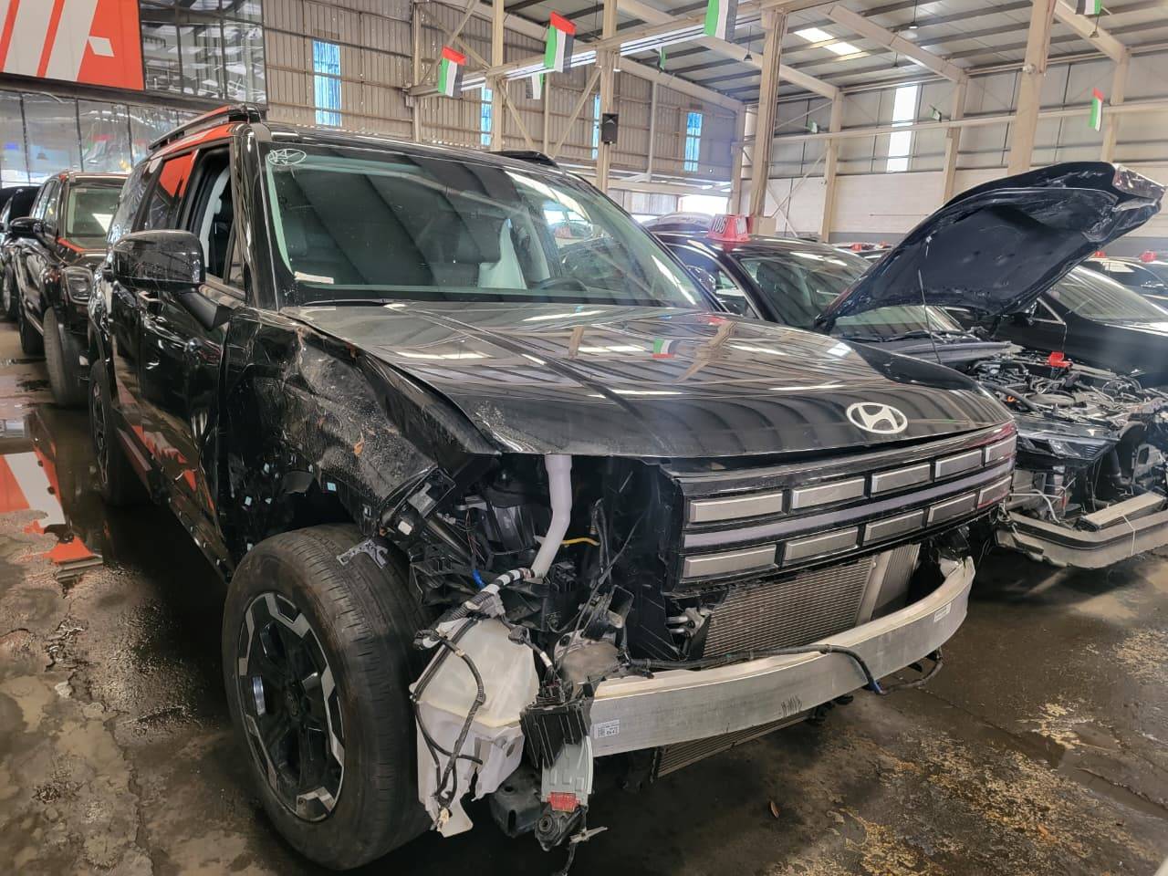 2025 HYUNDAI SANTA FE — 16885 Miles — Lot H109536 — Main - Marhaba Auctions Used Cars - Image 4