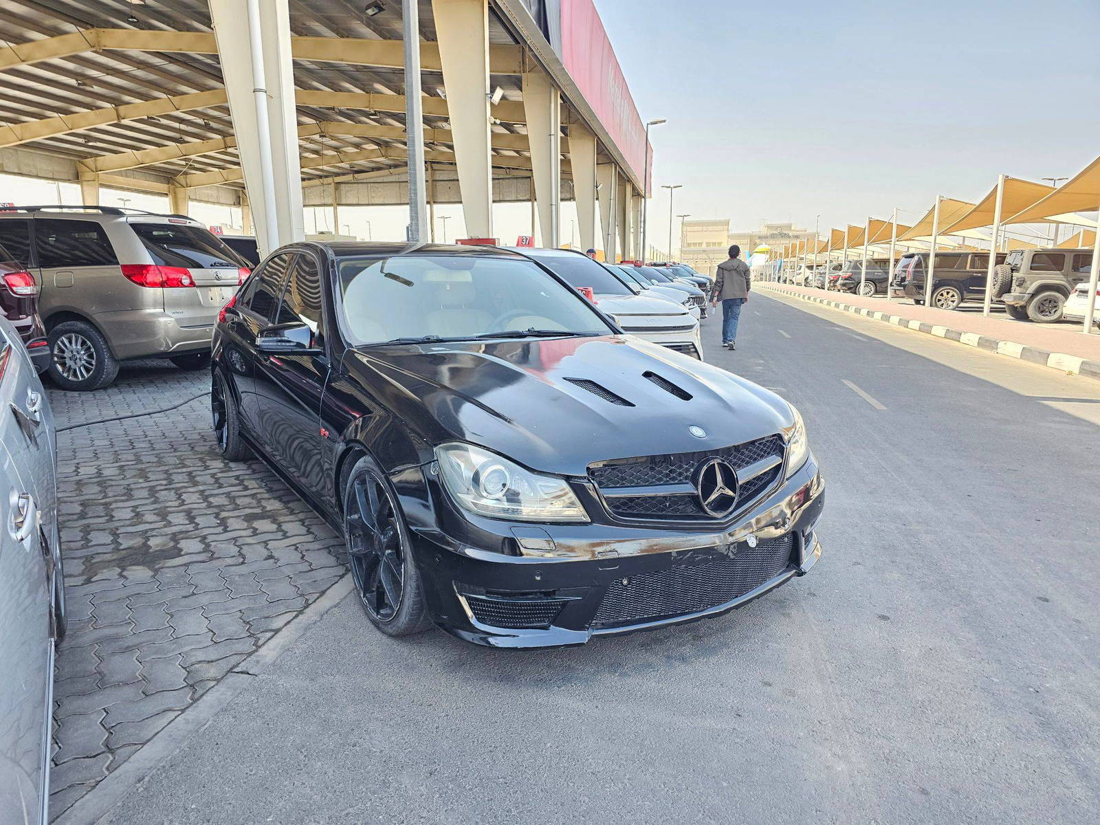 MERCEDES BENZ C300 2008 - Marhaba Auction Used Cars - Image 4