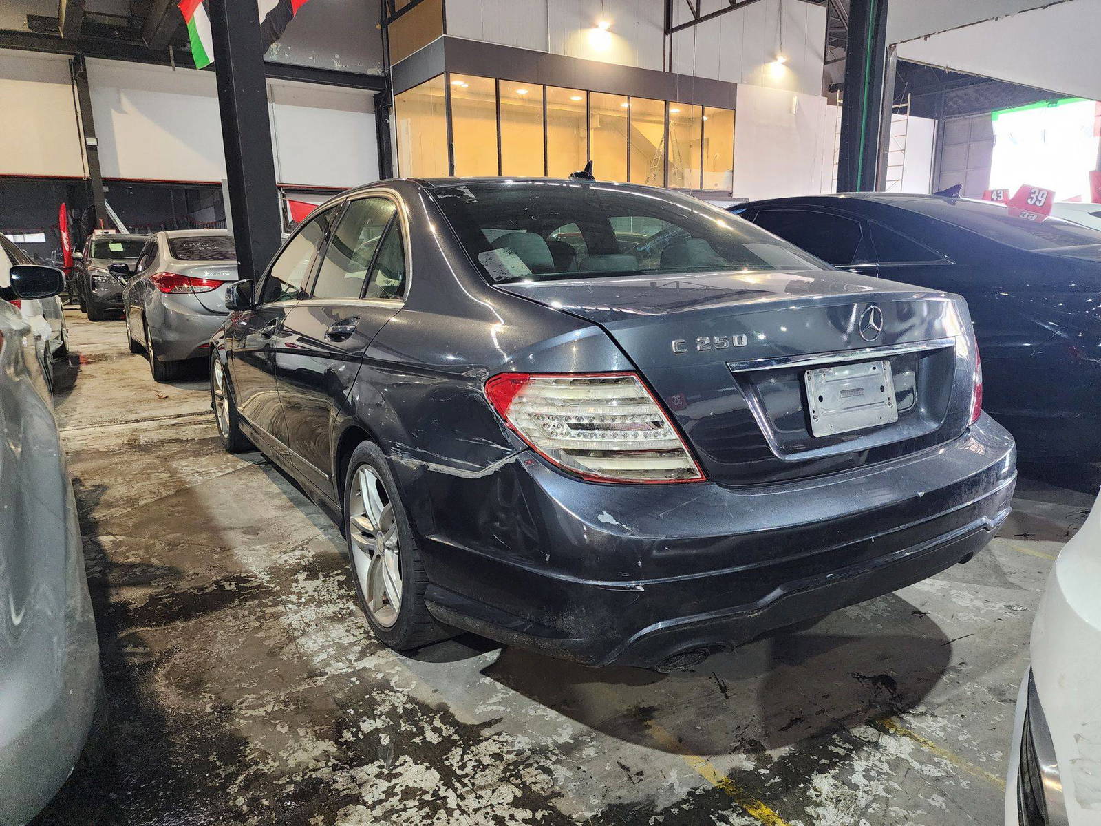 2013 MERCEDES BENZ C-250 — 151153 Miles — Lot DA772432 — Main - Marhaba Auctions Used Cars - Image 3