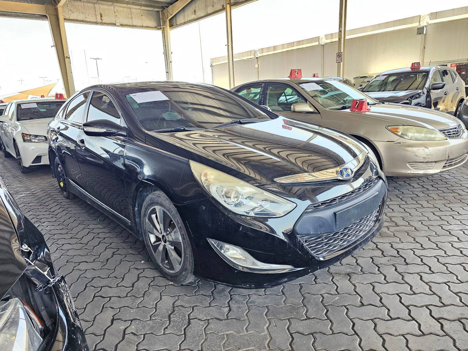 HYUNDAI SONATA 2012 - Marhaba Auction Used Cars - Image 3