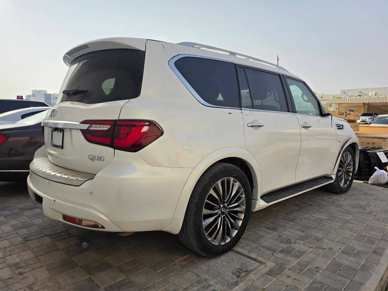 2019 INFINITI QX80 — 152976 Miles — Lot 94865355 - Marhaba Auctions Used Cars - Image 5