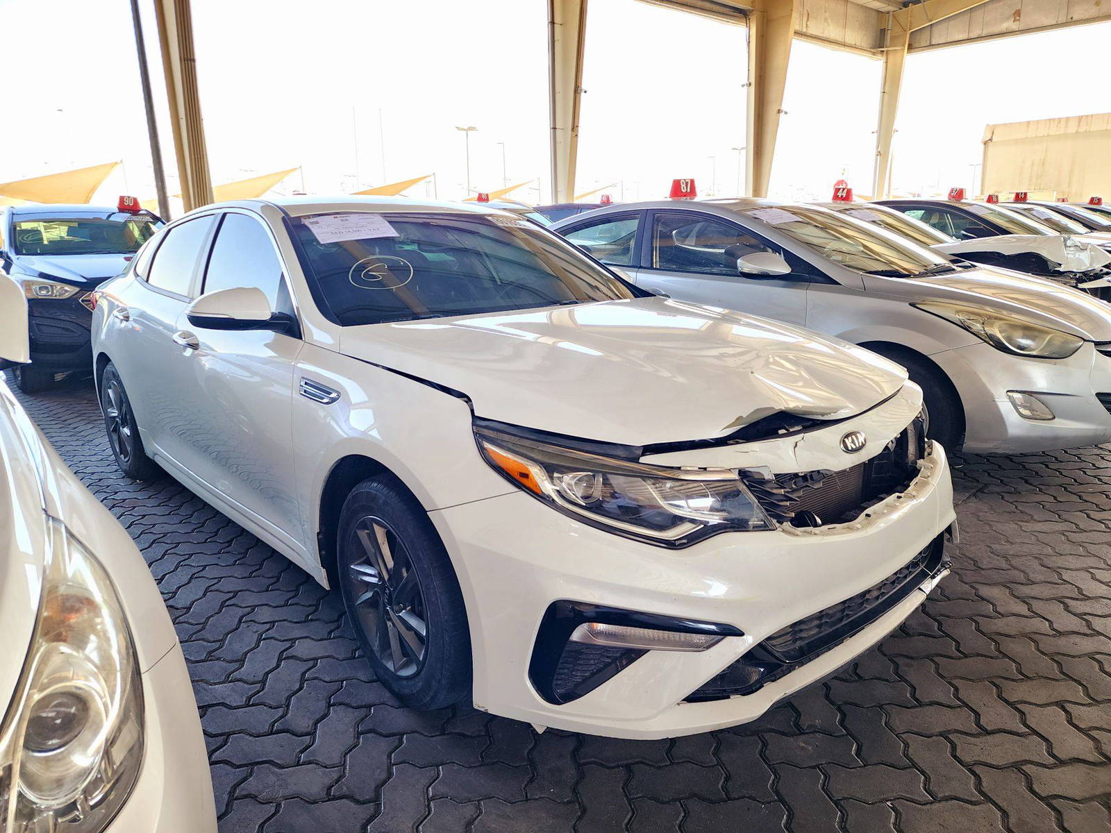 2019 KIA OPTIMA — 148747 Miles — Lot KG340519 — Souq - Marhaba Auctions Used Cars - Image 4