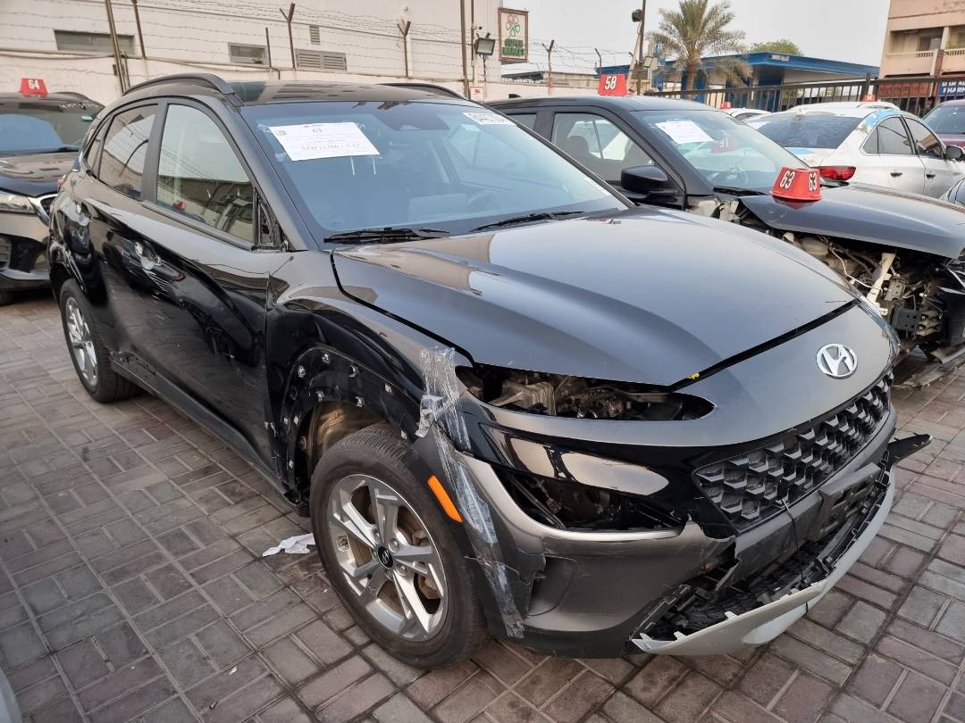 2023 HYUNDAI KONA — 18452 Miles — Lot 84407004 — Al Surrah - Marhaba Auctions Used Cars - Image 3