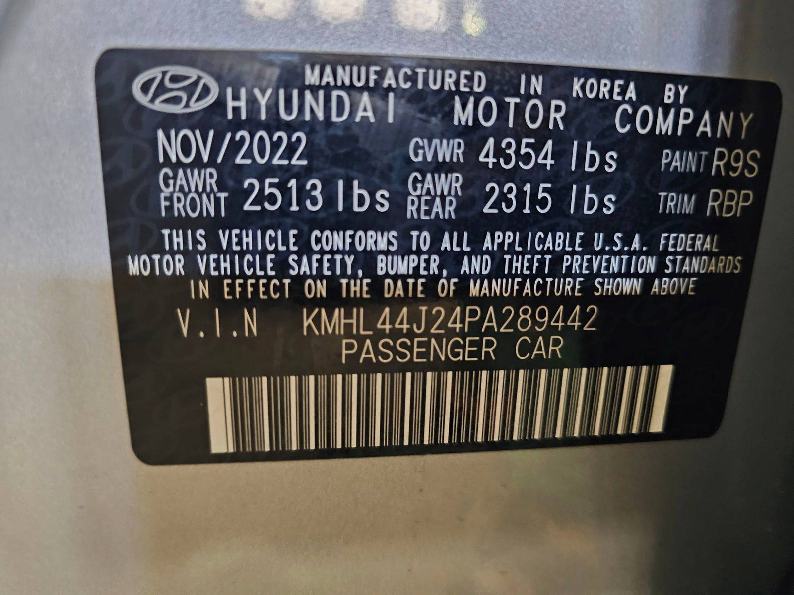 HYUNDAI SONATA 2023 - Marhaba Auction Used Cars - Image 9