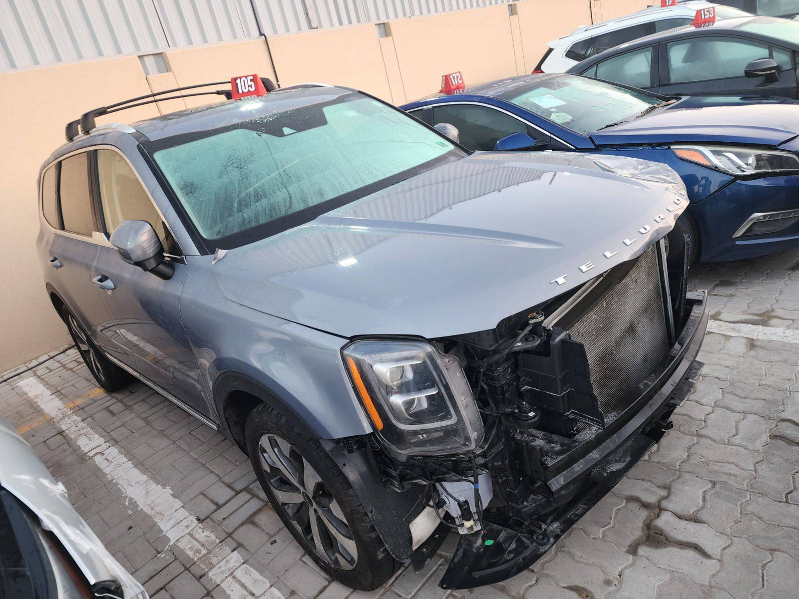 2022 KIA TELLURIDE — 76340 Miles — Lot 43681696 - Marhaba Auctions Used Cars - Image 4