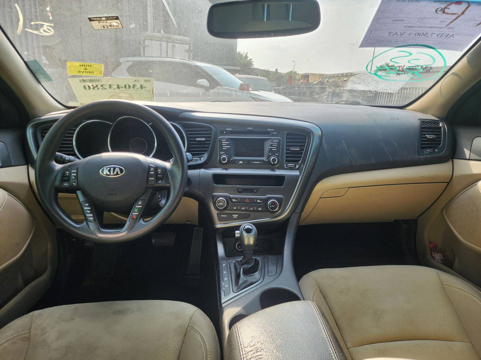 2013 KIA OPTIMA — 182904 Miles — Lot 166878 — Al Quoz - Marhaba Auctions Used Cars - Image 6