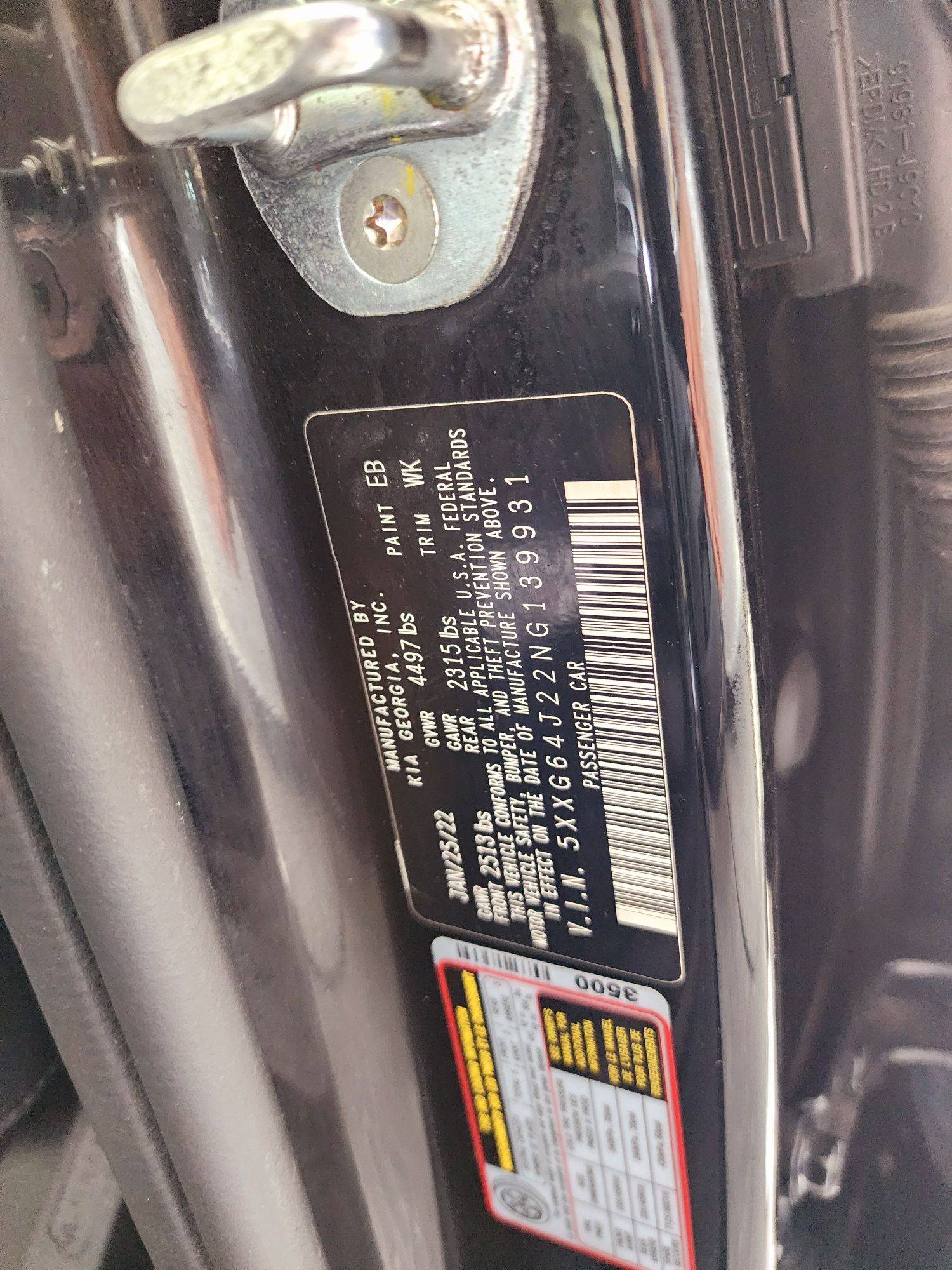2022 KIA K5 — 57430 Miles — Lot 65711274 — Souq - Marhaba Auctions Used Cars - Image 9