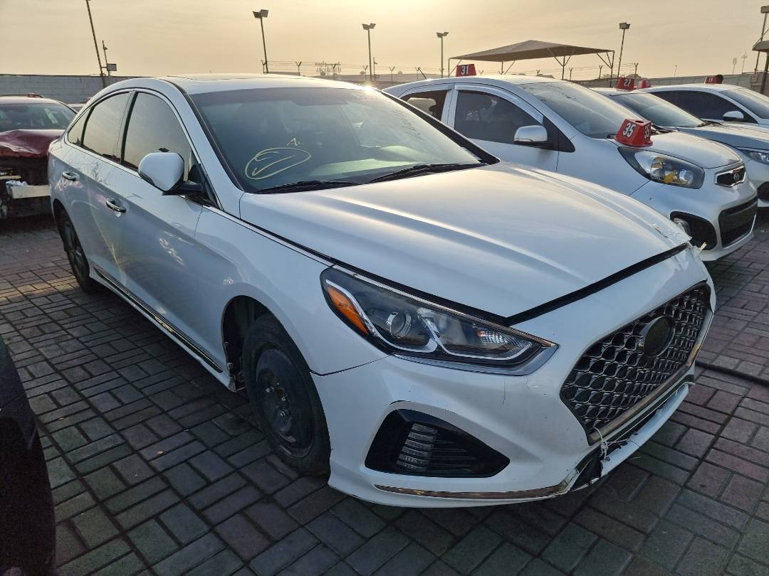 2018 HYUNDAI SONATA — 127787 Miles — Lot 125487 — Ind. 12 - Marhaba Auctions Used Cars - Image 3