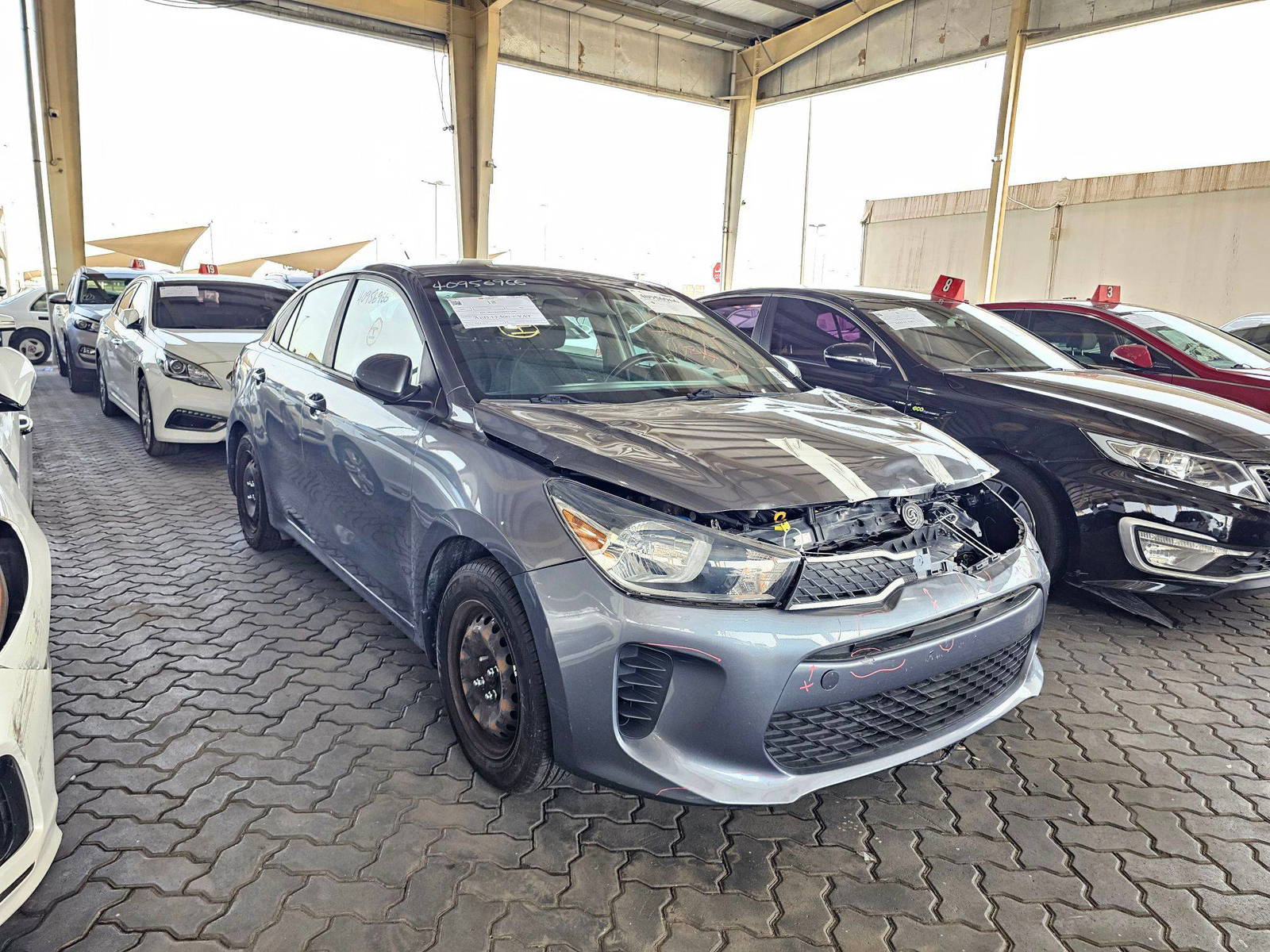 2019 KIA RIO — 103259 Miles — Lot 40956966 — Main - Marhaba Auctions Used Cars - Image 4