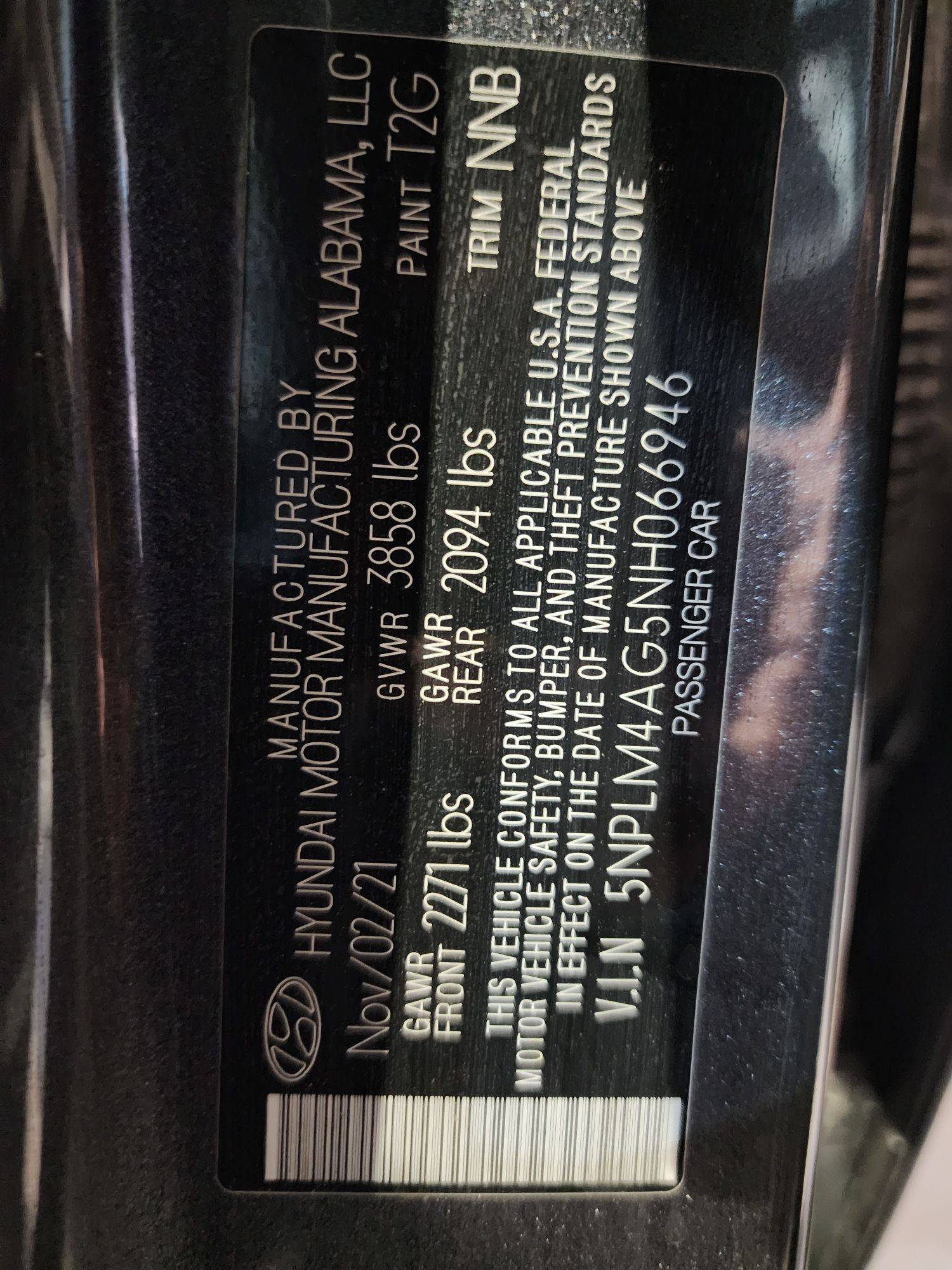 2022 HYUNDAI ELANTRA — 91809 Miles — Lot 6921946 — Main - Marhaba Auctions Used Cars - Image 11