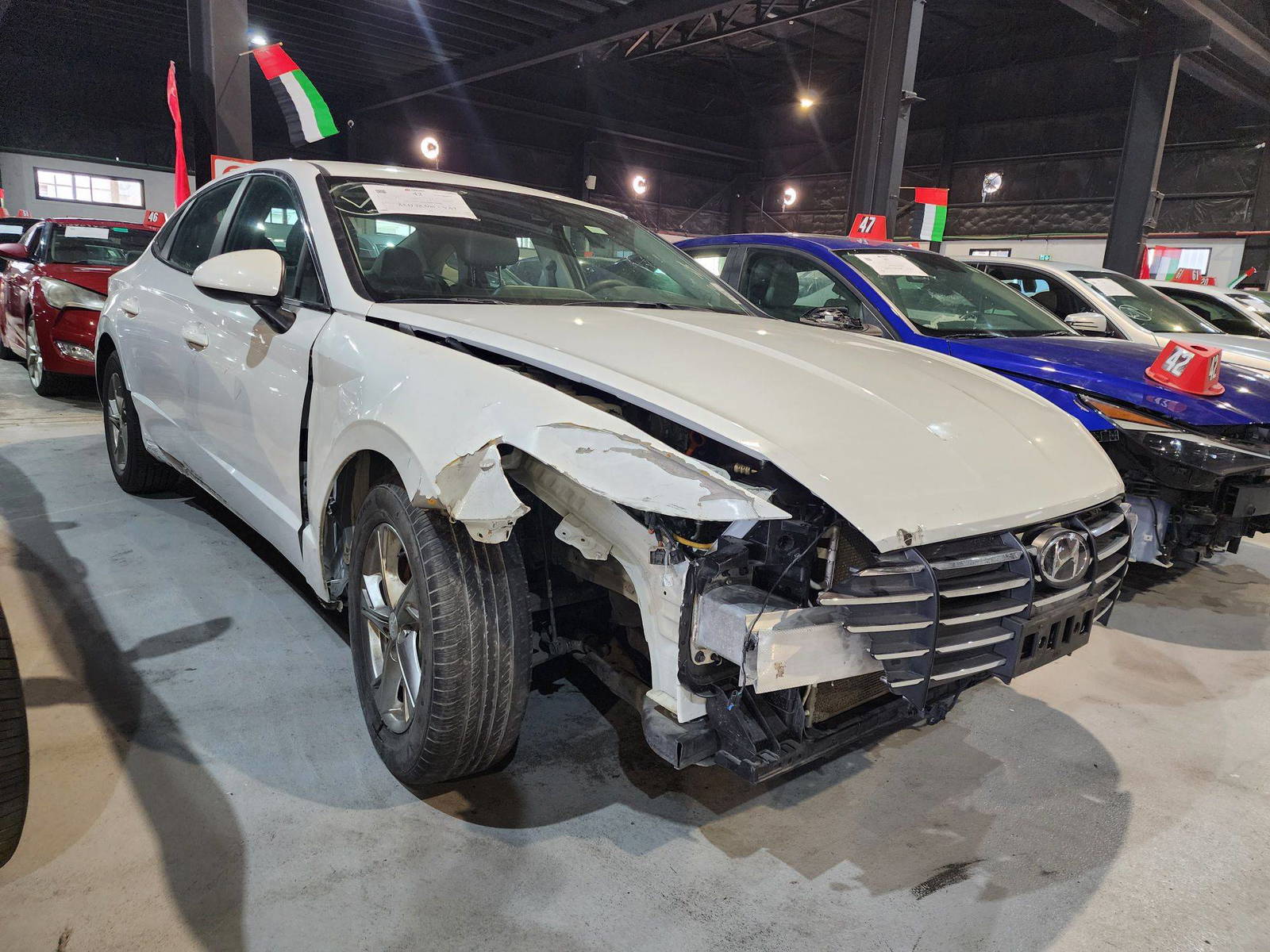 2021 HYUNDAI SONATA — 36389 Miles — Lot H126904 — Al Quoz - Marhaba Auctions Used Cars - Image 4