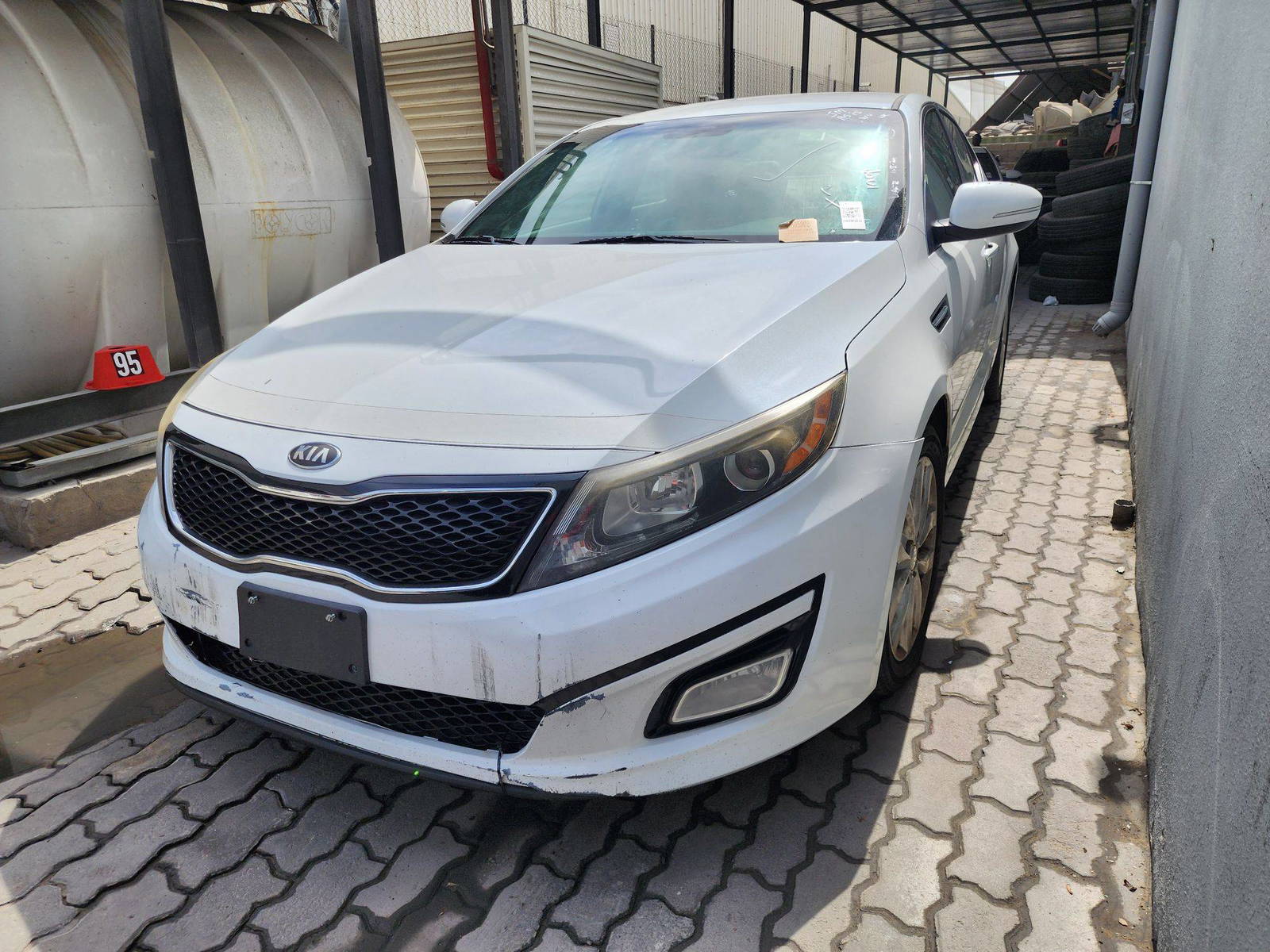 2014 KIA OPTIMA — 170505 Miles — Lot 350970 — Al Quoz - Marhaba Auctions Used Cars - Image 6