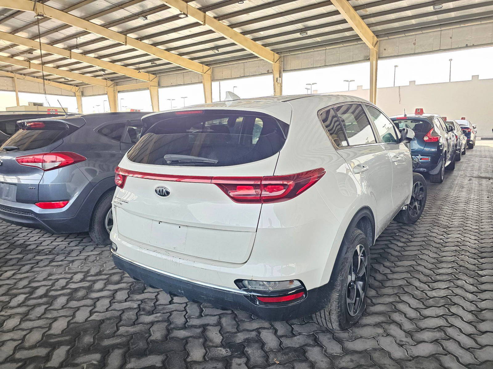 2022 KIA SPORTAGE — 130770 Miles — Lot 7N7028504 — Ind. 12 - Marhaba Auctions Used Cars - Image 3