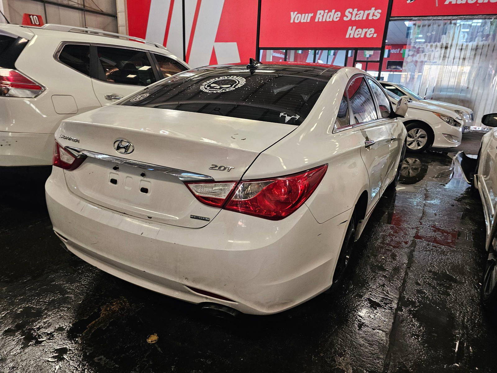 HYUNDAI SONATA 2012 - Marhaba Auction Used Cars - Image 6