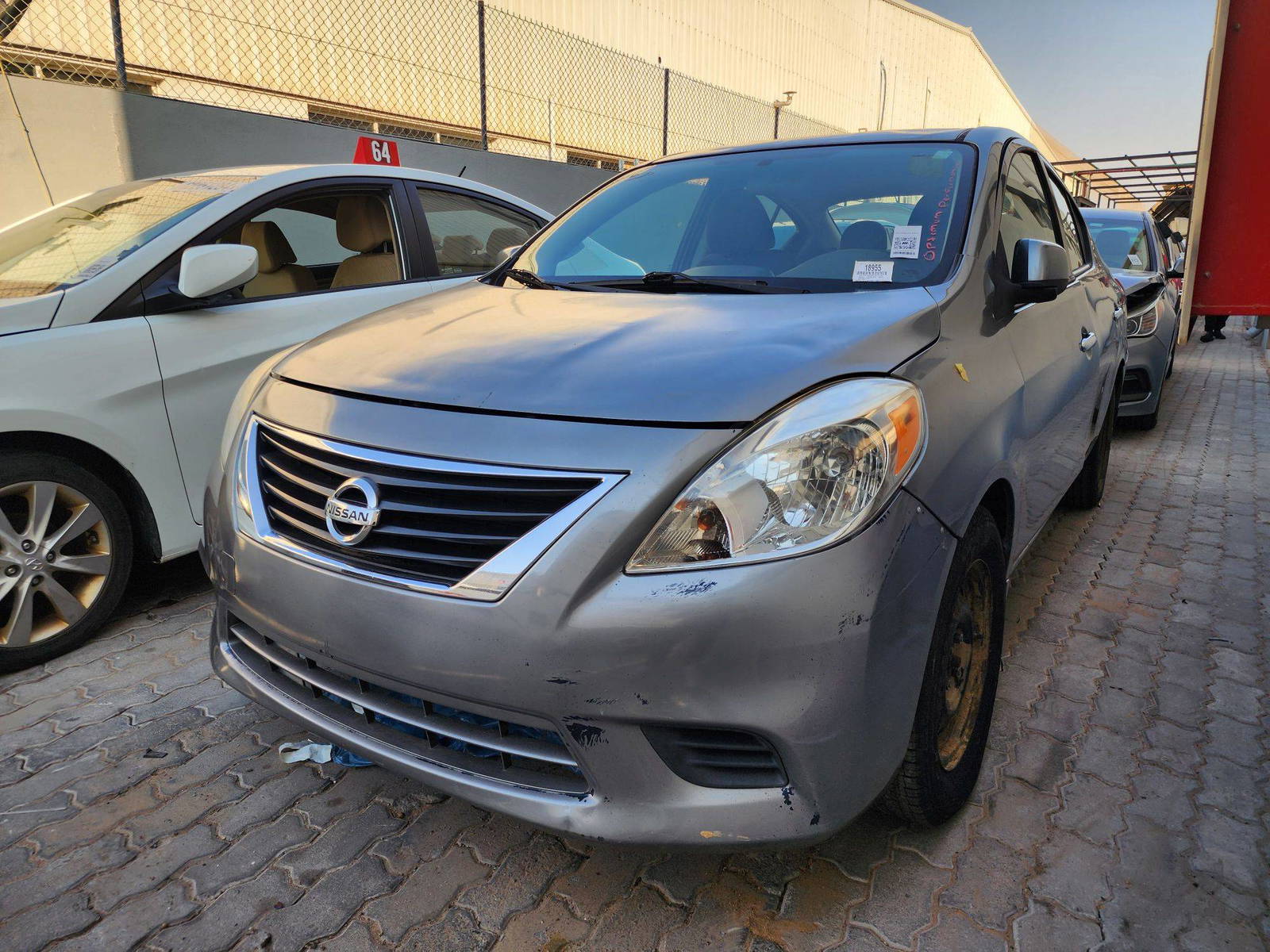 2014 NISSAN VERSA — 111477 Miles — Lot 18955 — Al Quoz - Marhaba Auctions Used Cars - Image 5