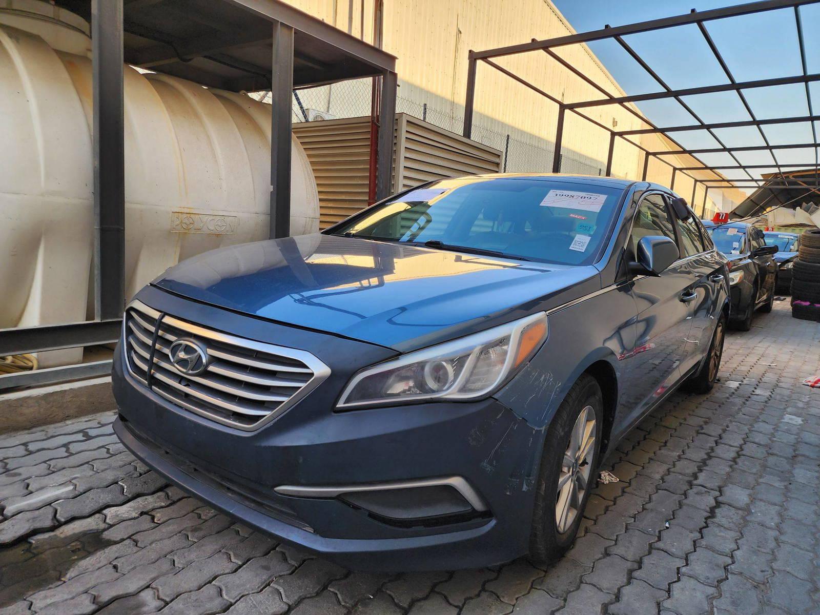 2016 HYUNDAI SONATA — 174186 Miles — Lot 98765 — Al Quoz - Marhaba Auctions Used Cars - Image 3