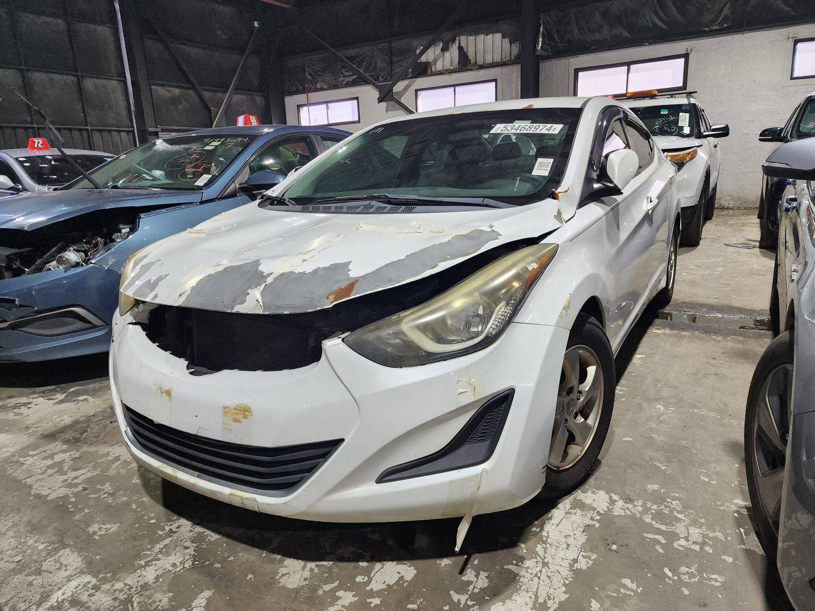 2015 HYUNDAI ELANTRA — 132960 Miles — Lot 80317904 — Al Quoz - Marhaba Auctions Used Cars - Image 4