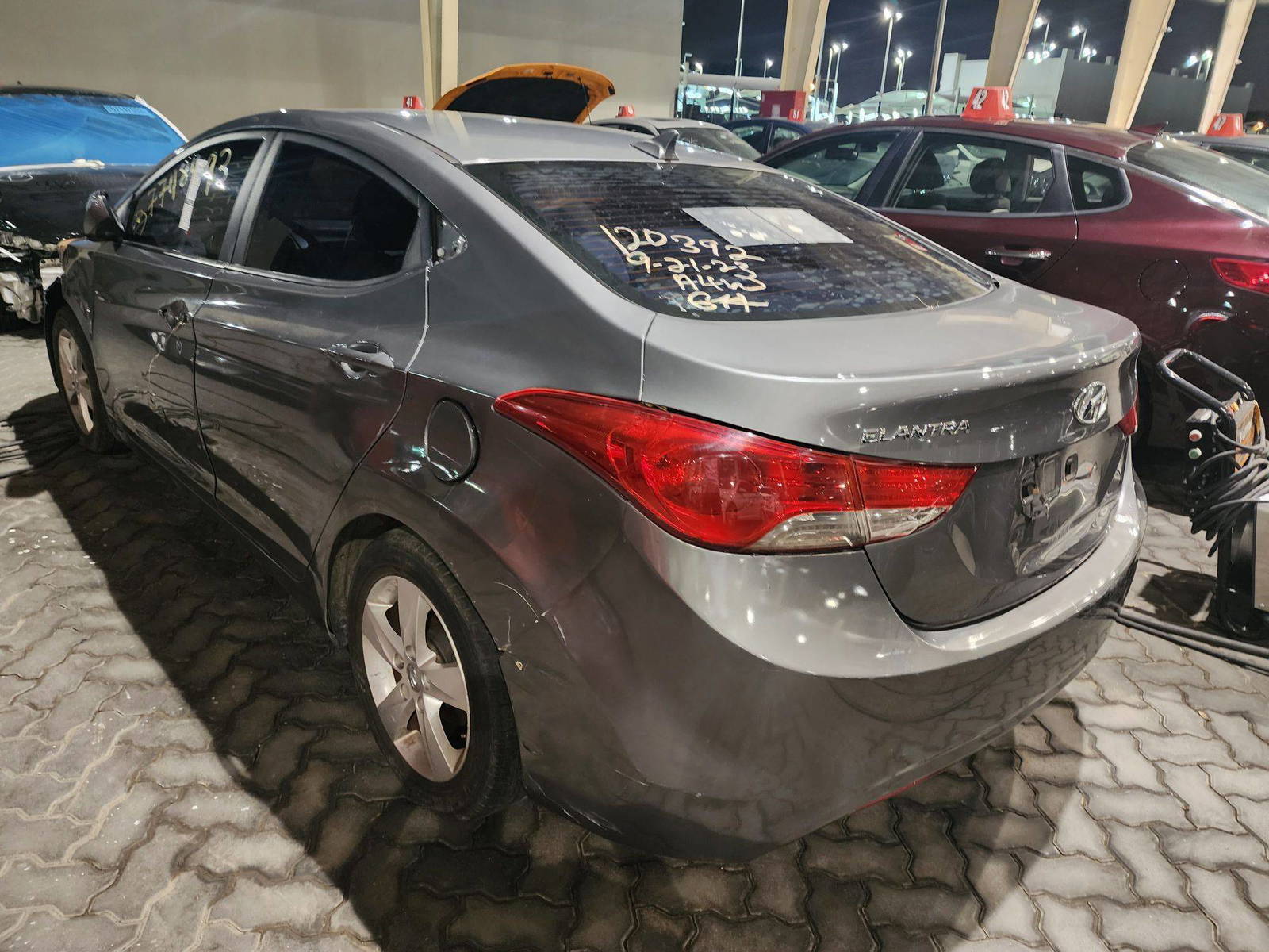 2013 HYUNDAI ELANTRA — 213576 Miles — Lot 37748493 - Marhaba Auctions Used Cars - Image 3