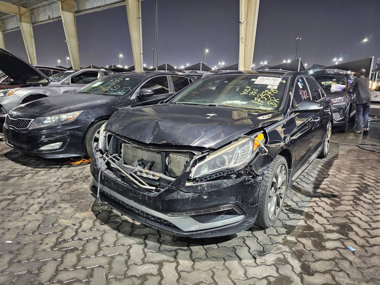 2015 HYUNDAI SONATA — 130033 Miles — Lot B9FH173578 — Souq - Marhaba Auctions Used Cars - Image 5