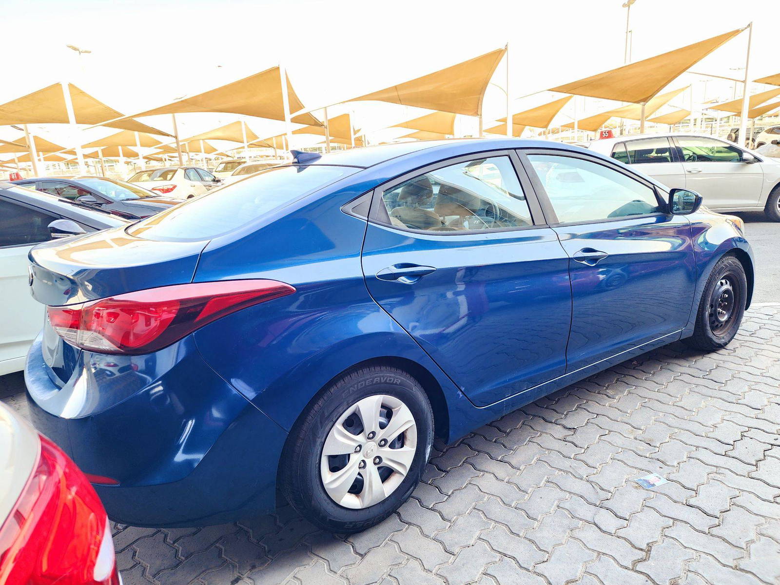2016 HYUNDAI ELANTRA — 232557 Miles — Lot E9GU650438 — Souq - Marhaba Auctions Used Cars - Image 3