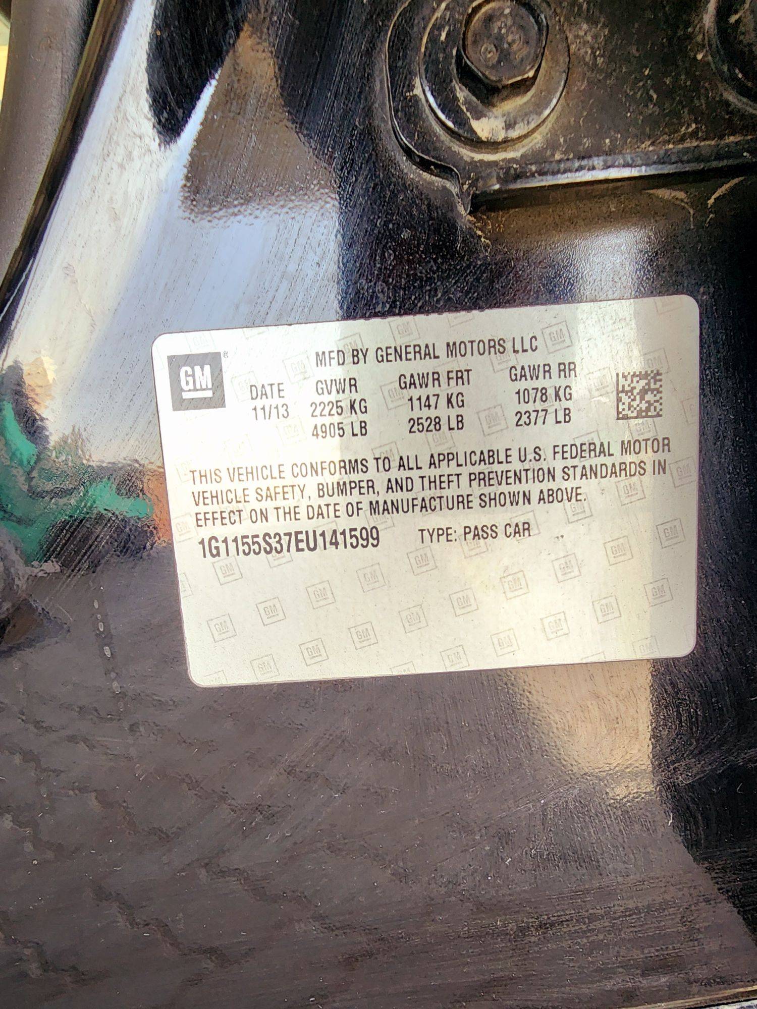 2014 CHEVROLET IMPALA — 288078 KM — Lot U141599 — Main - Marhaba Auctions Used Cars - Image 10