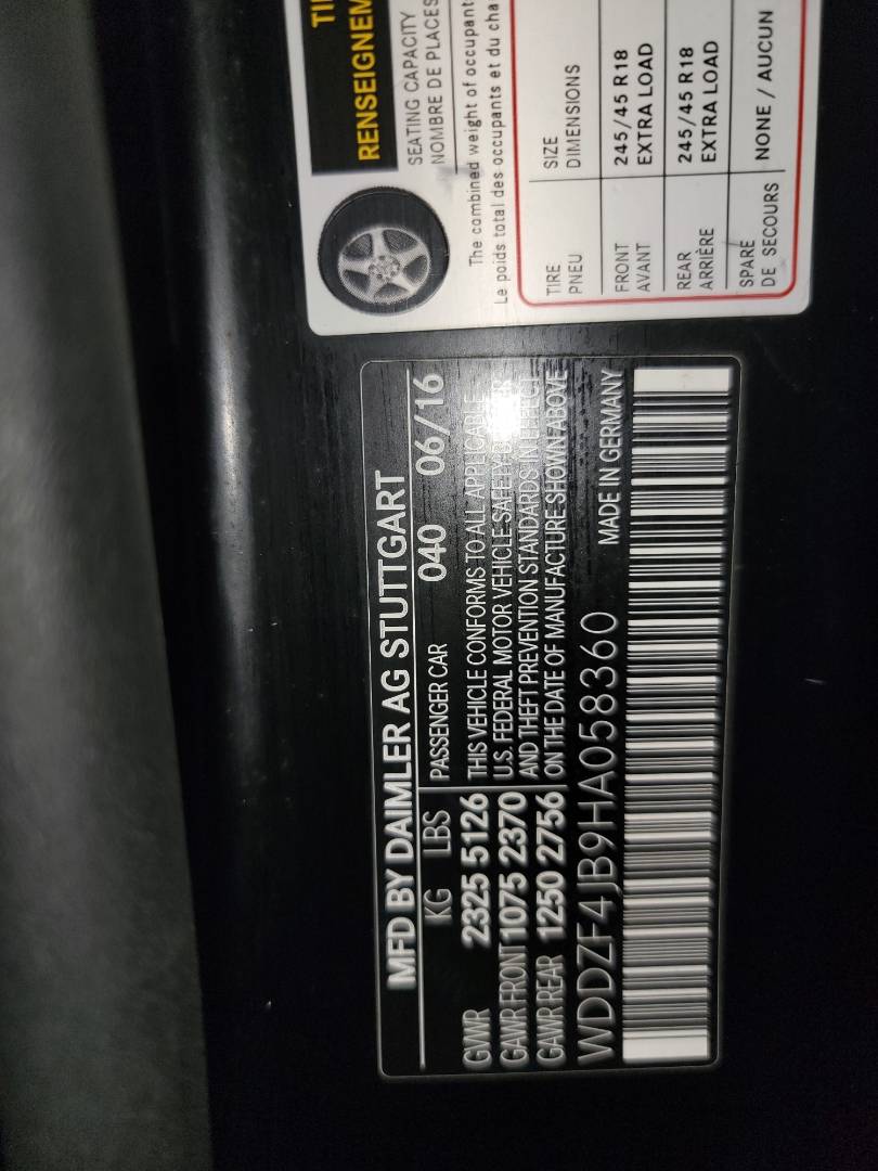 MERCEDES BENZ E-300 2017 - Marhaba Auction Used Cars - Image 14