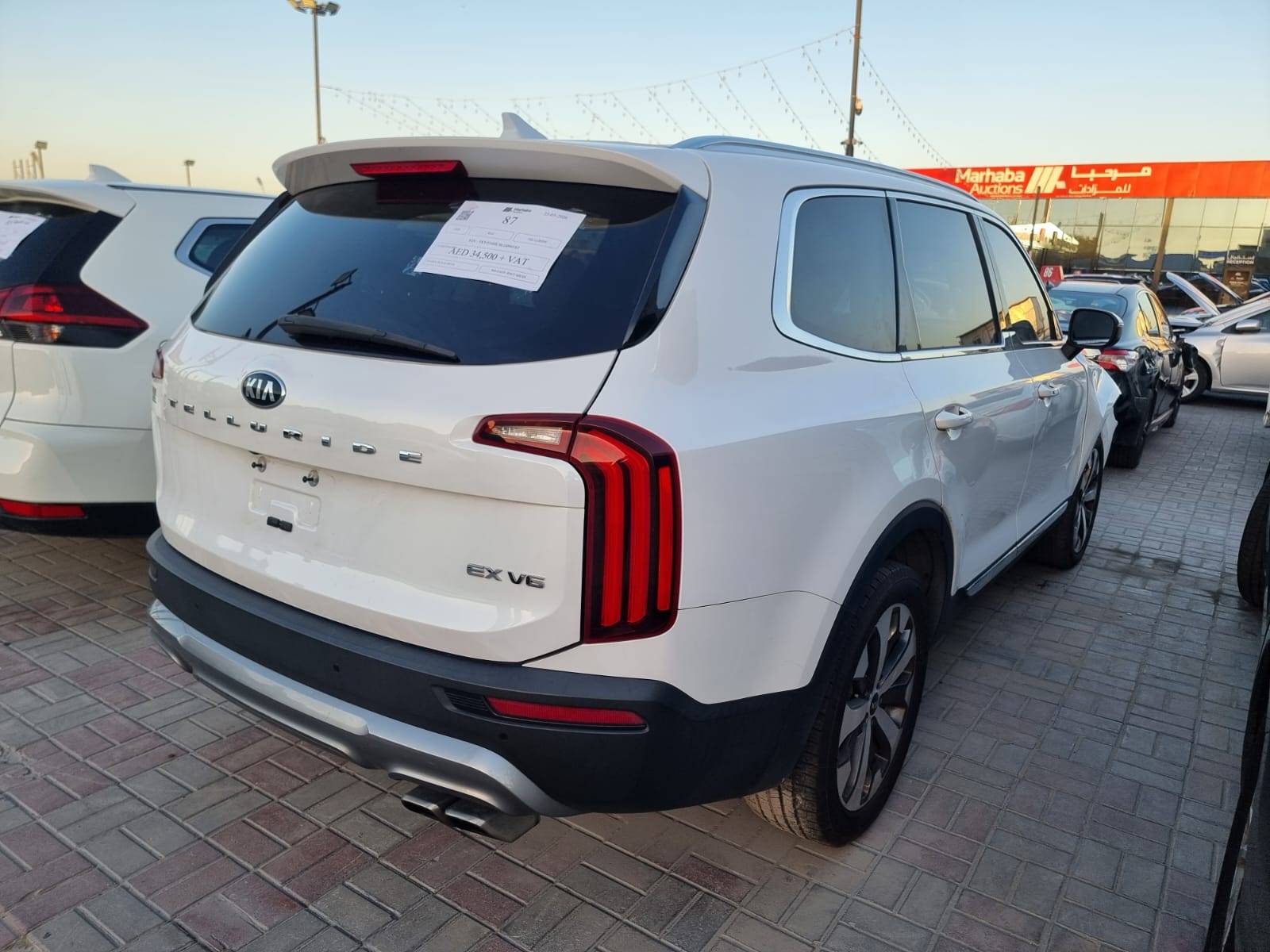 KIA TELLURIDE 2020 - Marhaba Auction Used Cars - Image 4