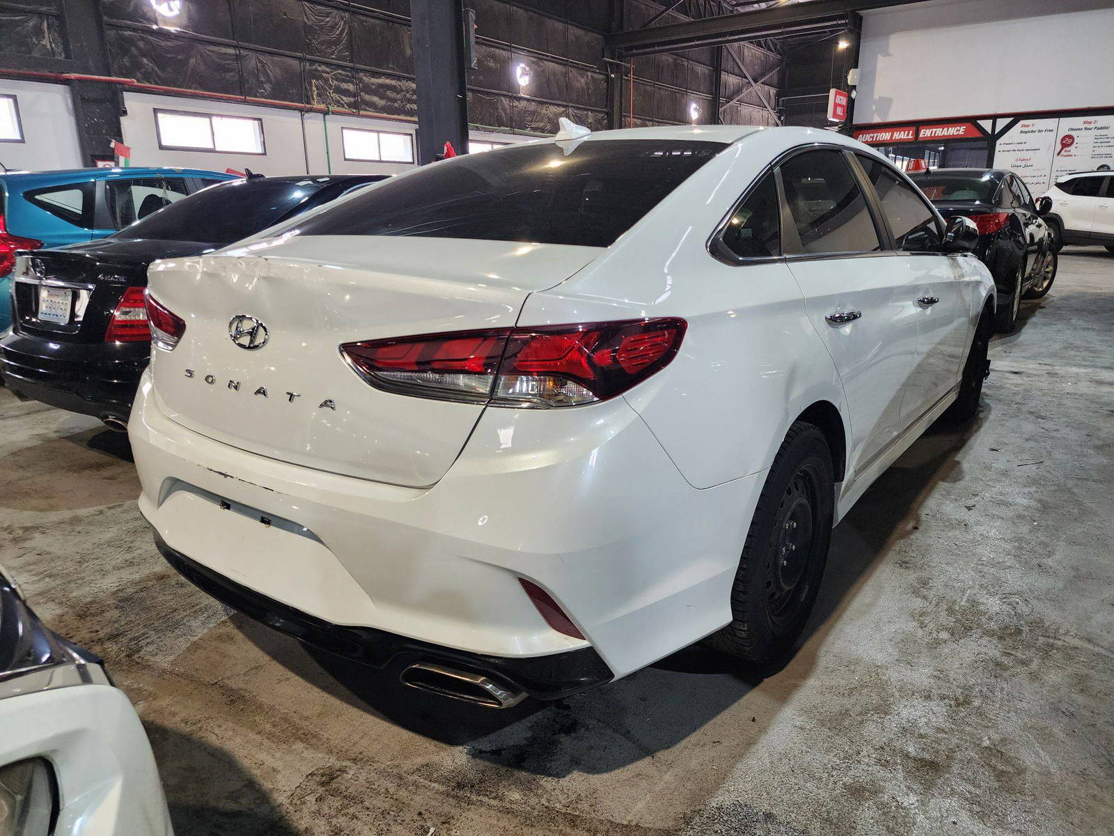 2019 HYUNDAI SONATA — 109359 KM — Lot H801646 — Main - Marhaba Auctions Used Cars - Image 4