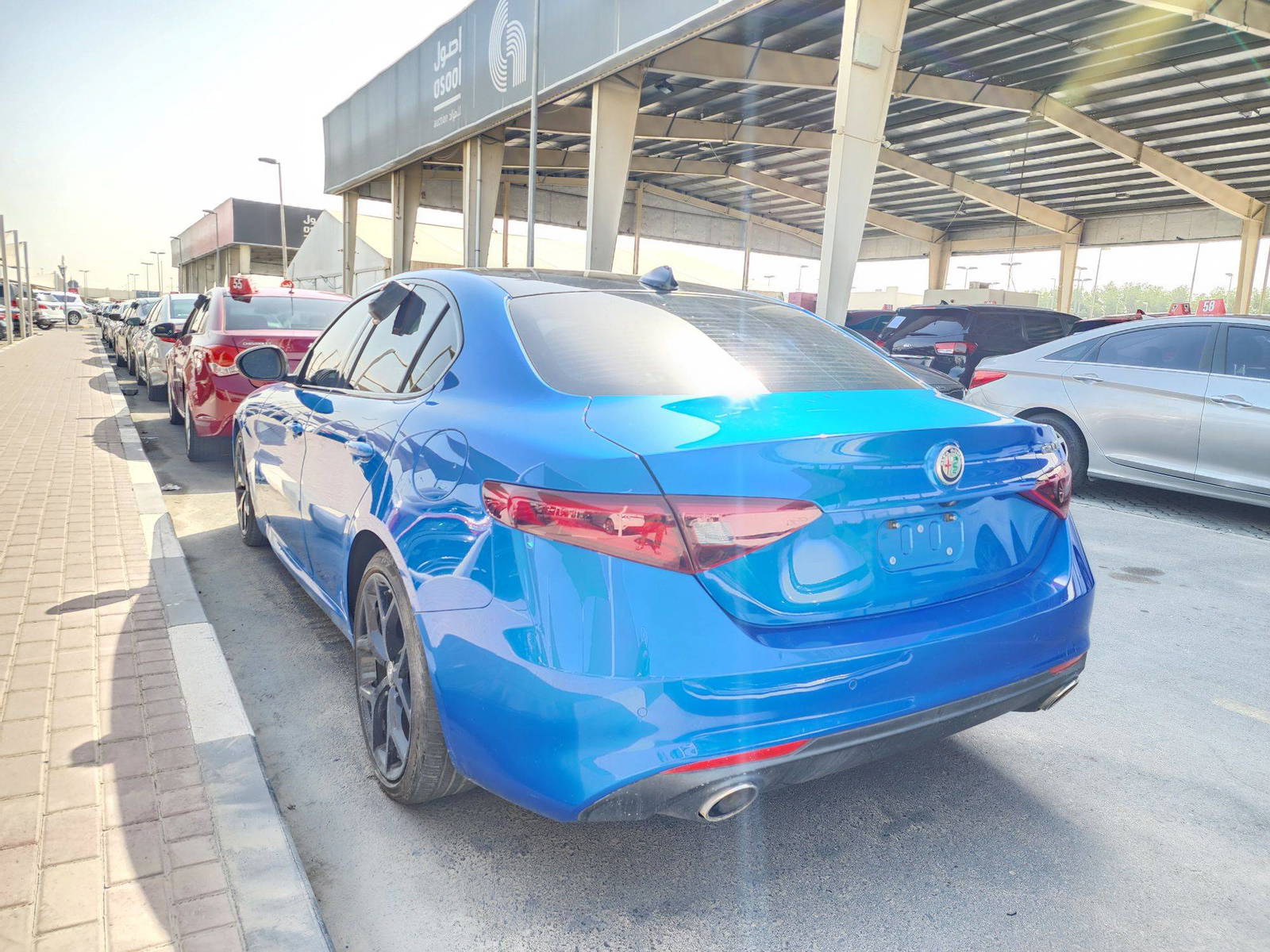 2021 ALFA ROMEO GIULIA — 30451 Miles — Lot N7M7644105 — Souq - Marhaba Auctions Used Cars - Image 3
