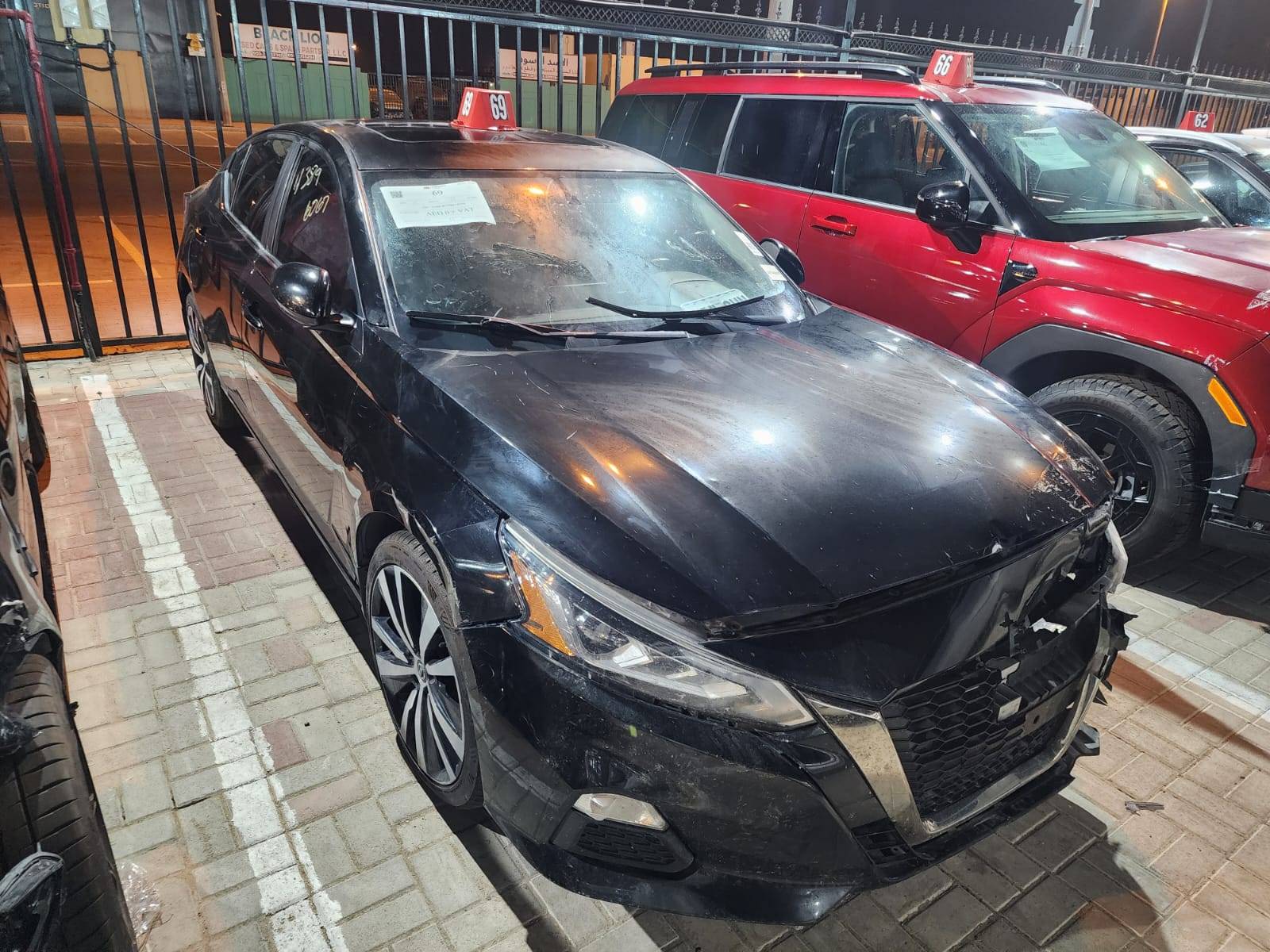 2019 NISSAN ALTIMA — 165164 Miles — Lot 43896067 — Al Sajaa - Marhaba Auctions Used Cars - Image 3