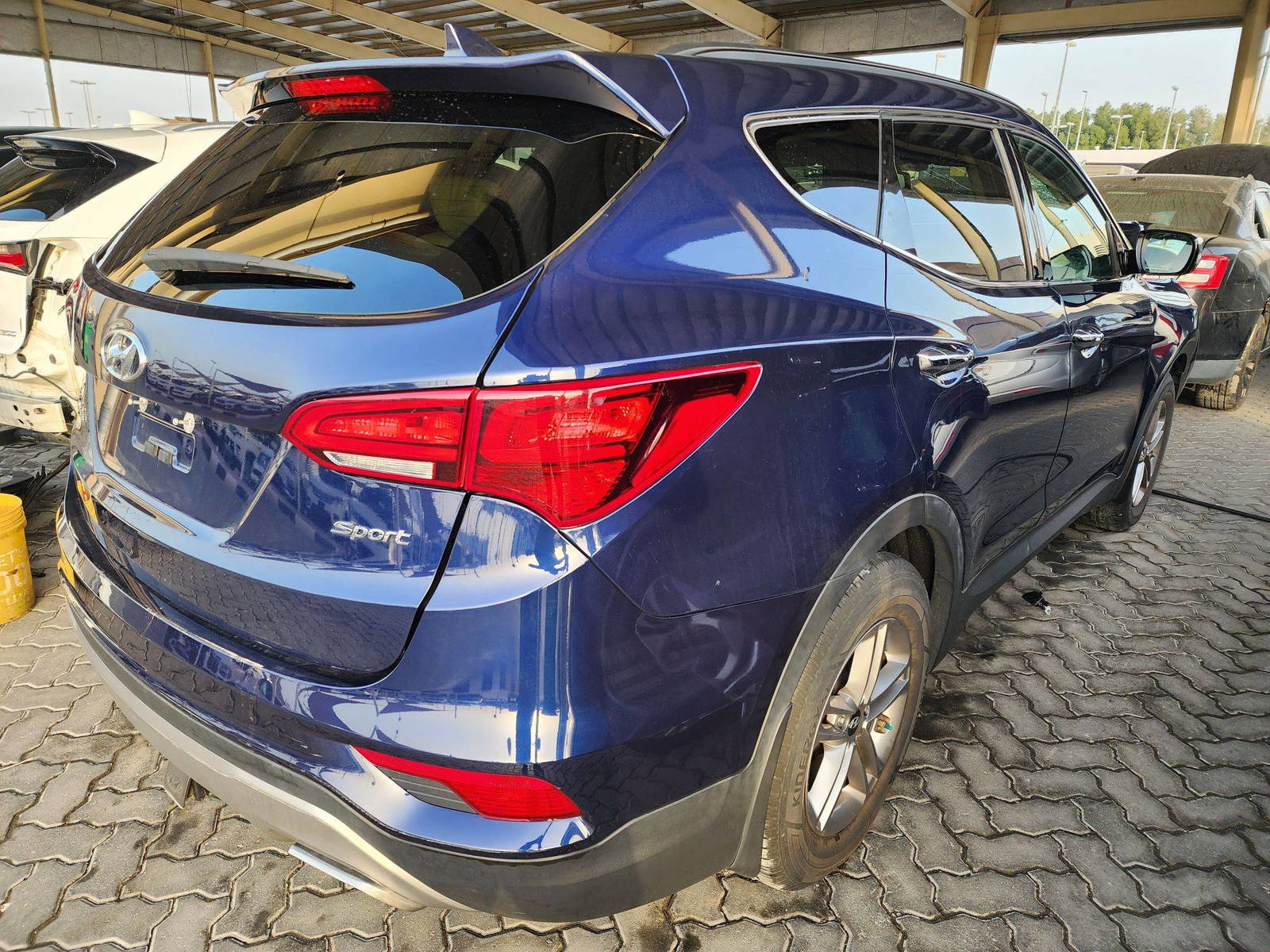 2017 HYUNDAI SANTA FE — 95999 Miles — Lot 66667343 - Marhaba Auctions Used Cars - Image 3
