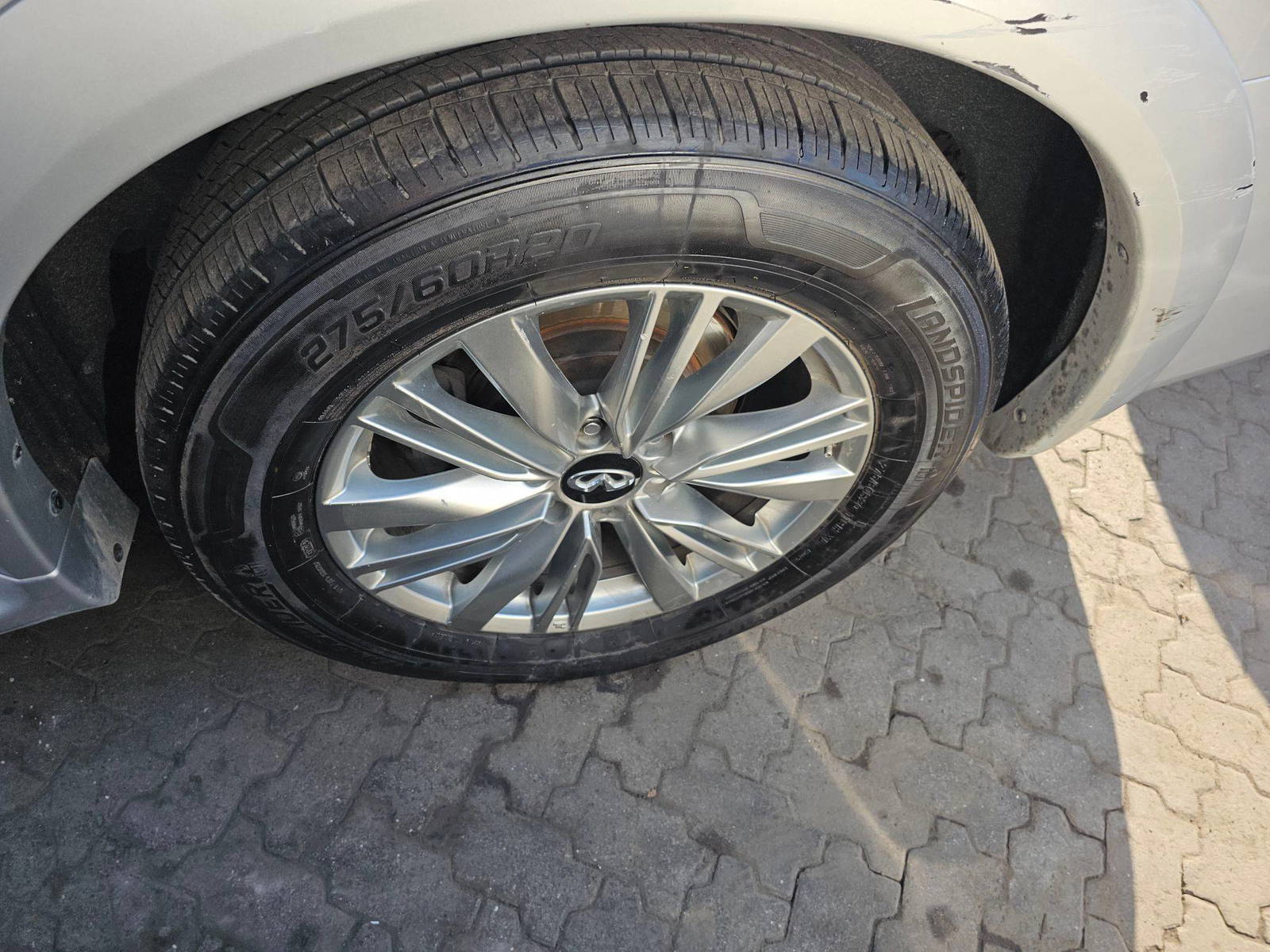 2019 INFINITI QX80 — 130481 Miles — Lot 9850223 — Al Sajaa - Marhaba Auctions Used Cars - Image 6
