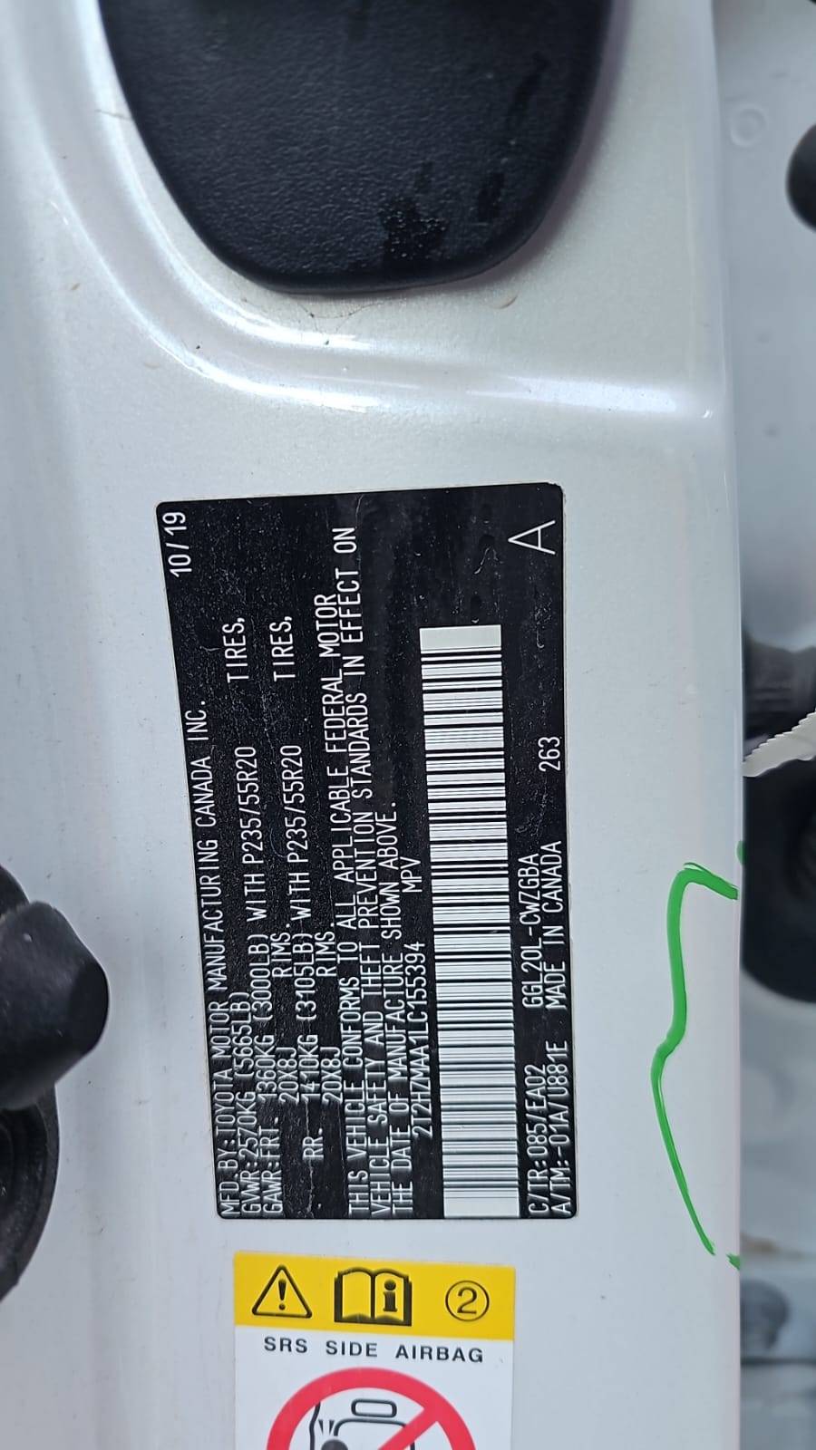 LEXUS RX 350 2020 - Marhaba Auction Used Cars - Image 3