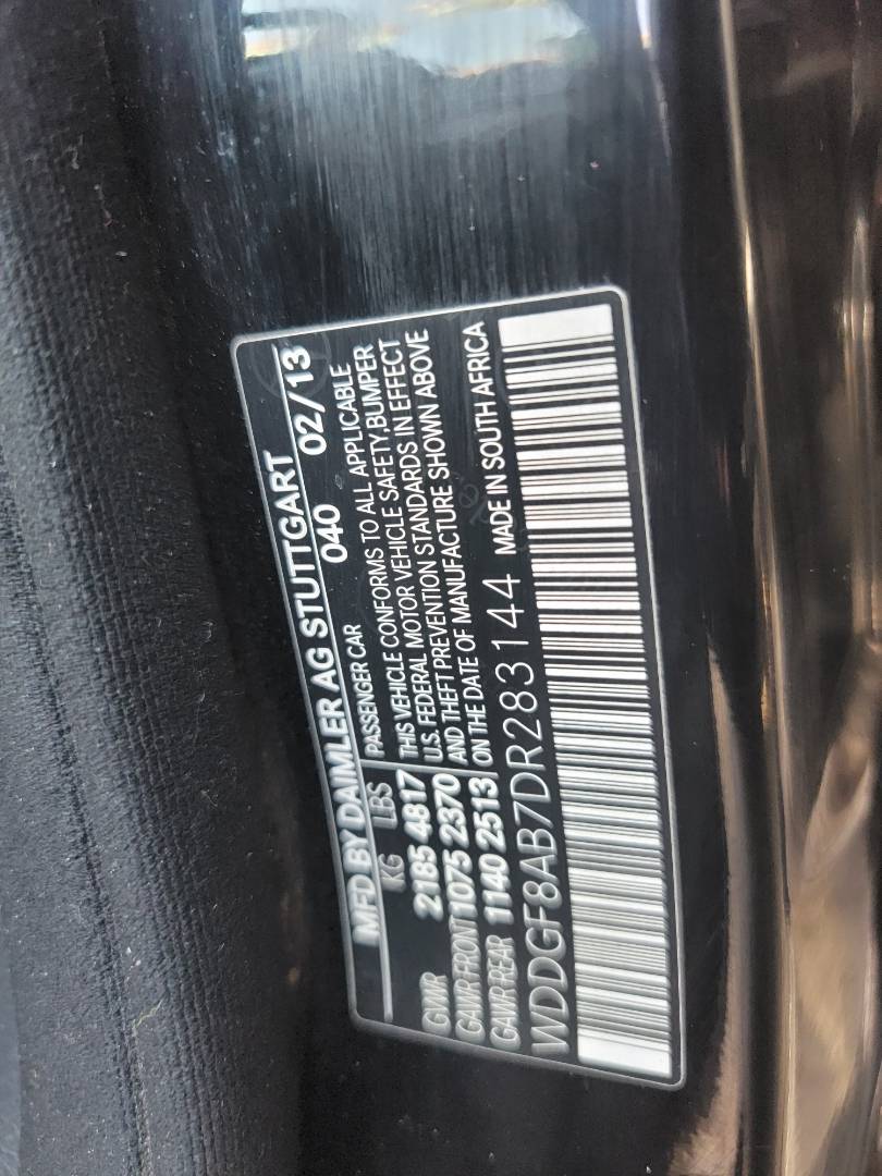 2013 MERCEDES BENZ C300 — 183630 Miles — Lot R283144 — Main - Marhaba Auctions Used Cars - Image 8