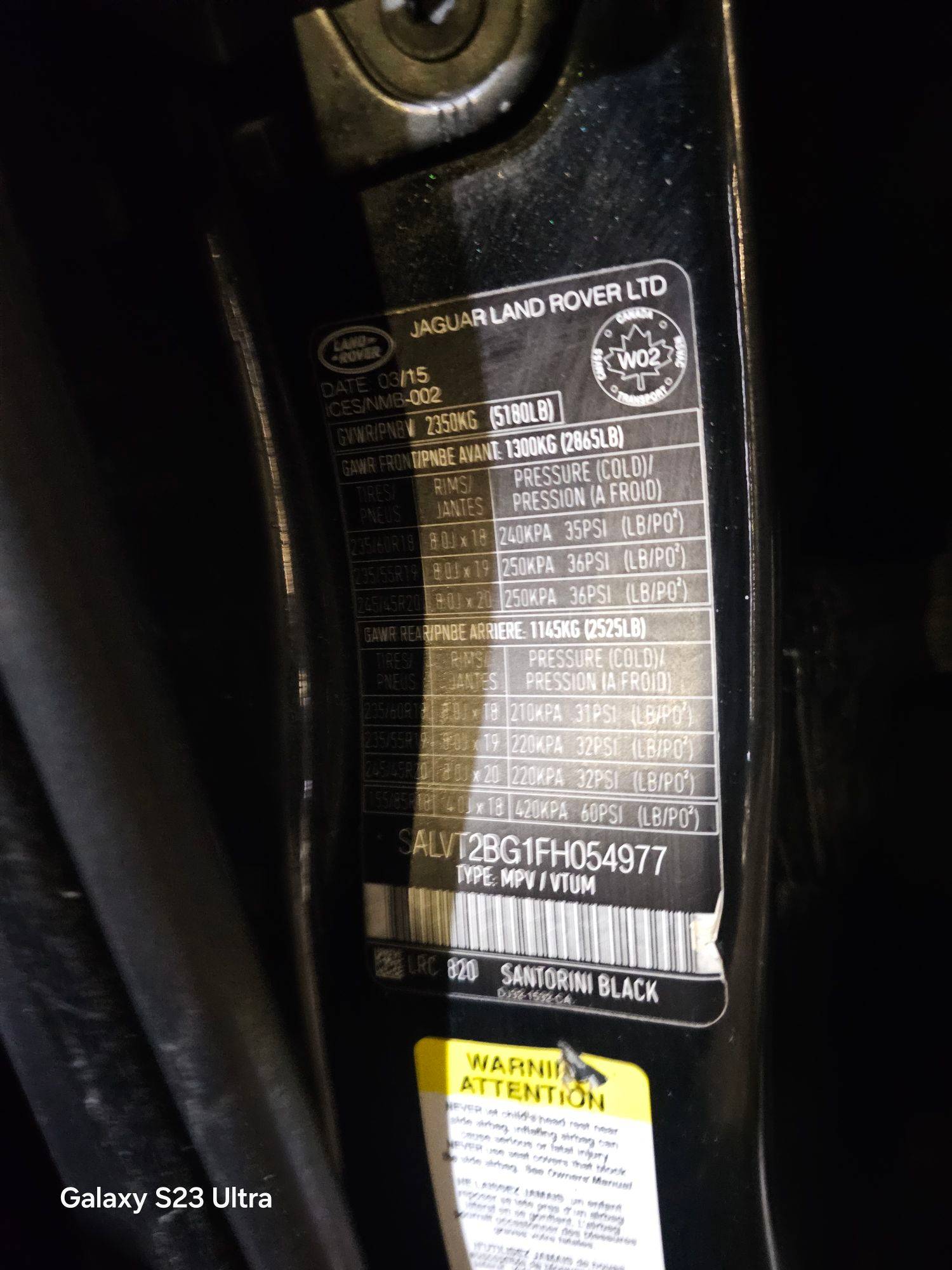 LAND ROVER RANGE ROVER EVOQUE 2015 - Marhaba Auction Used Cars - Image 9