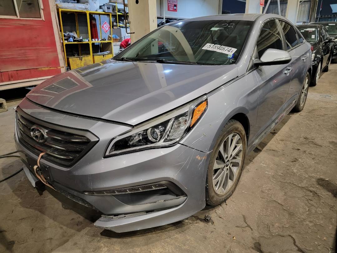 2017 HYUNDAI SONATA — 126663 Miles — Lot 512523 — Main - Marhaba Auctions Used Cars - Image 4