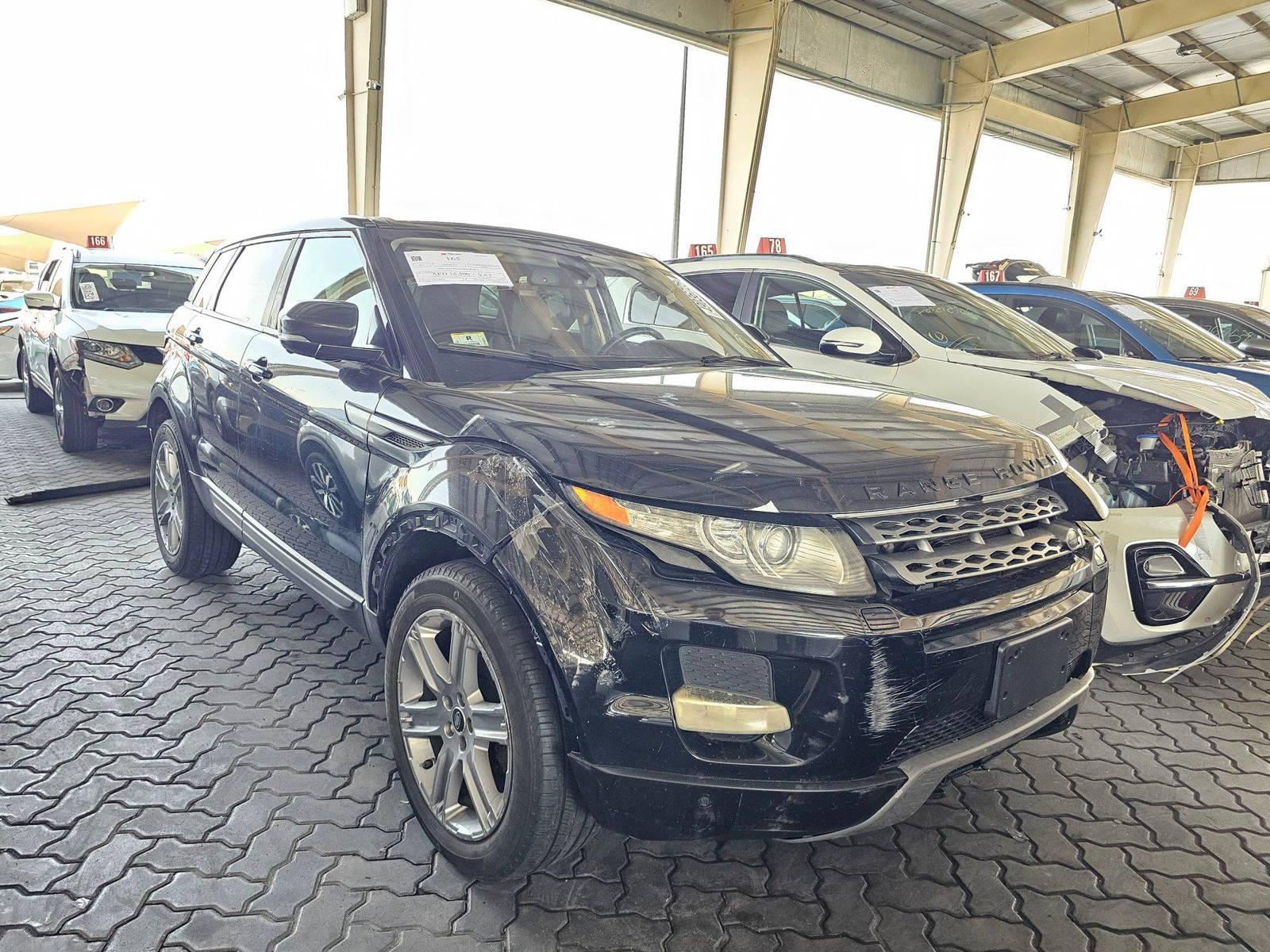 2013 LAND ROVER RANGE ROVER EVOQUE PURE — 129343 Miles — Lot 49036725 — Ind. 12 - Marhaba Auctions Used Cars - Image 4