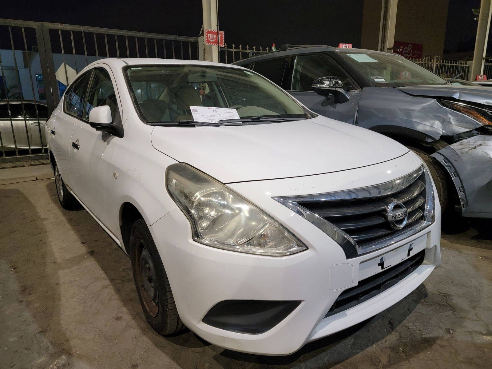 2020 NISSAN SUNNY — 173445 KM — Lot LG716885 — Main - Marhaba Auctions Used Cars - Image 4