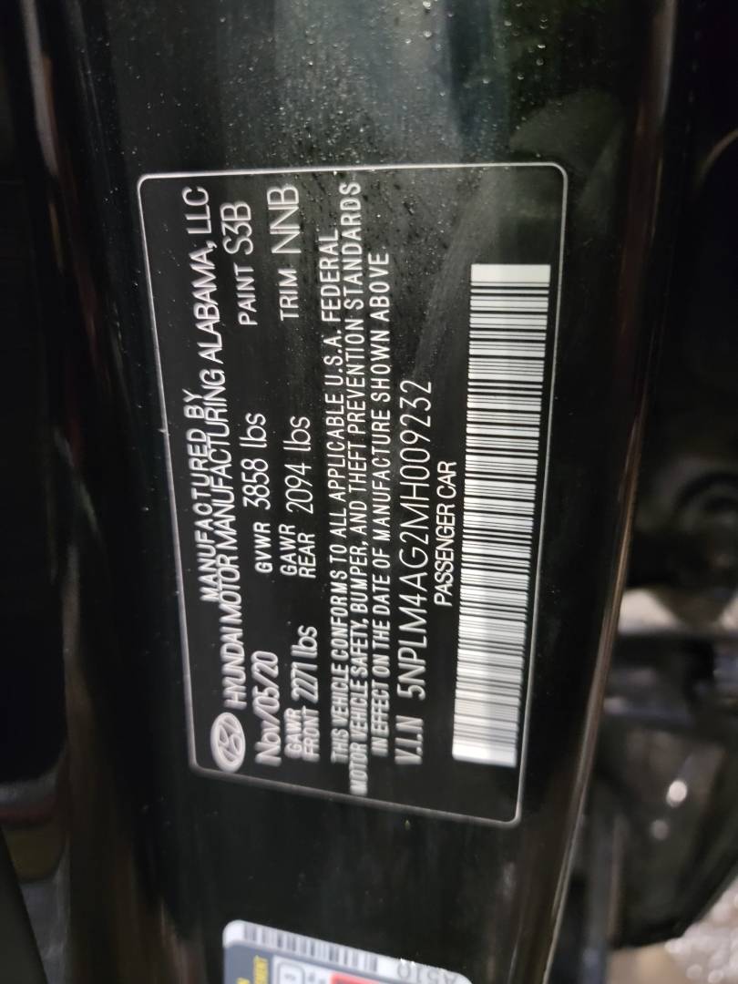 2021 HYUNDAI ELANTRA — 12981 Miles — Lot 9232 - Marhaba Auctions Used Cars - Image 9