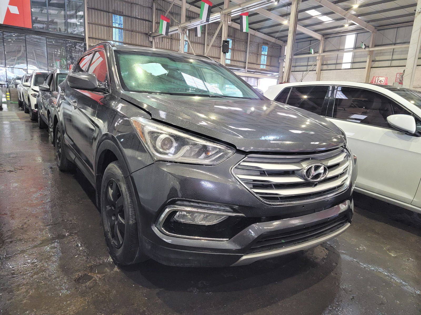HYUNDAI SANTA FE 2018 - Marhaba Auction Used Cars - Image 3