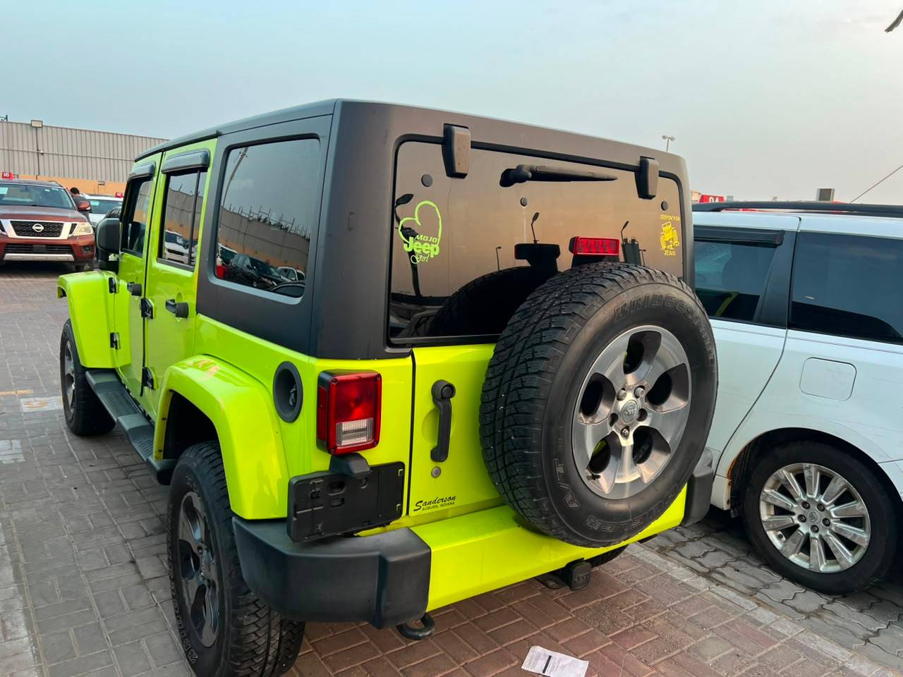 JEEP WRANGLER UNLIMITED SAHARA 2016 - Marhaba Auction Used Cars - Image 5
