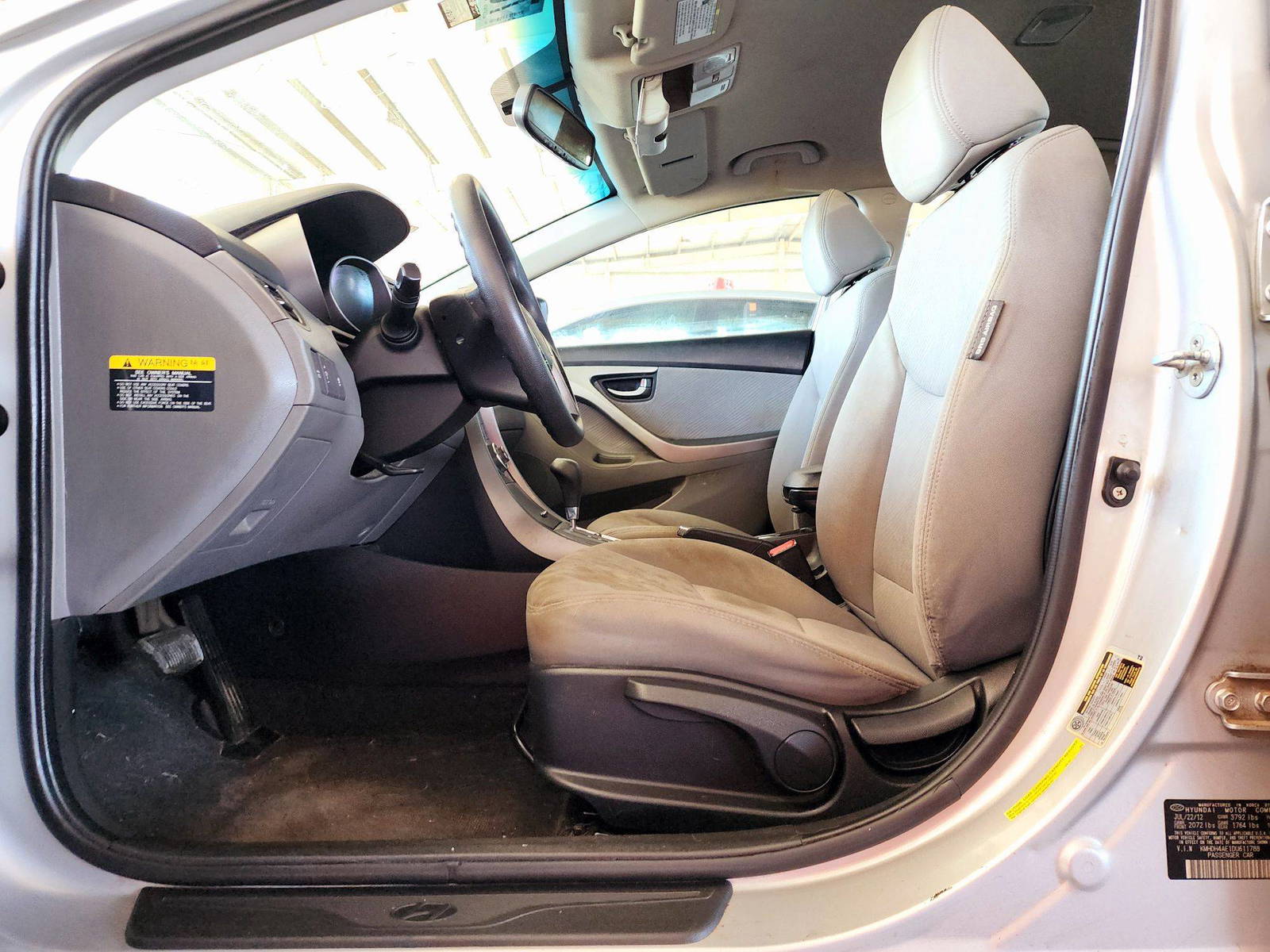 2013 HYUNDAI ELANTRA — 185136 Miles — Lot 4AE1DU611788 — Souq - Marhaba Auctions Used Cars - Image 8