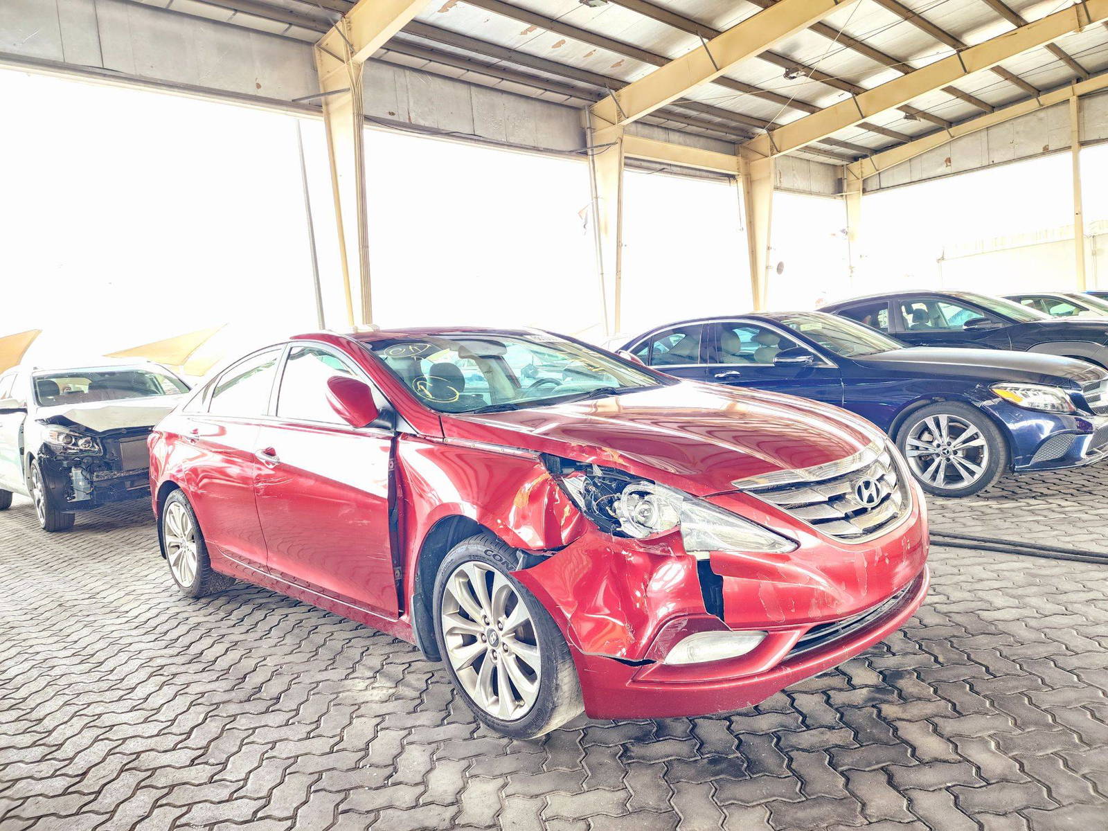 2013 HYUNDAI SONATA — 188839 Miles — Lot H524514 — Souq - Marhaba Auctions Used Cars - Image 3