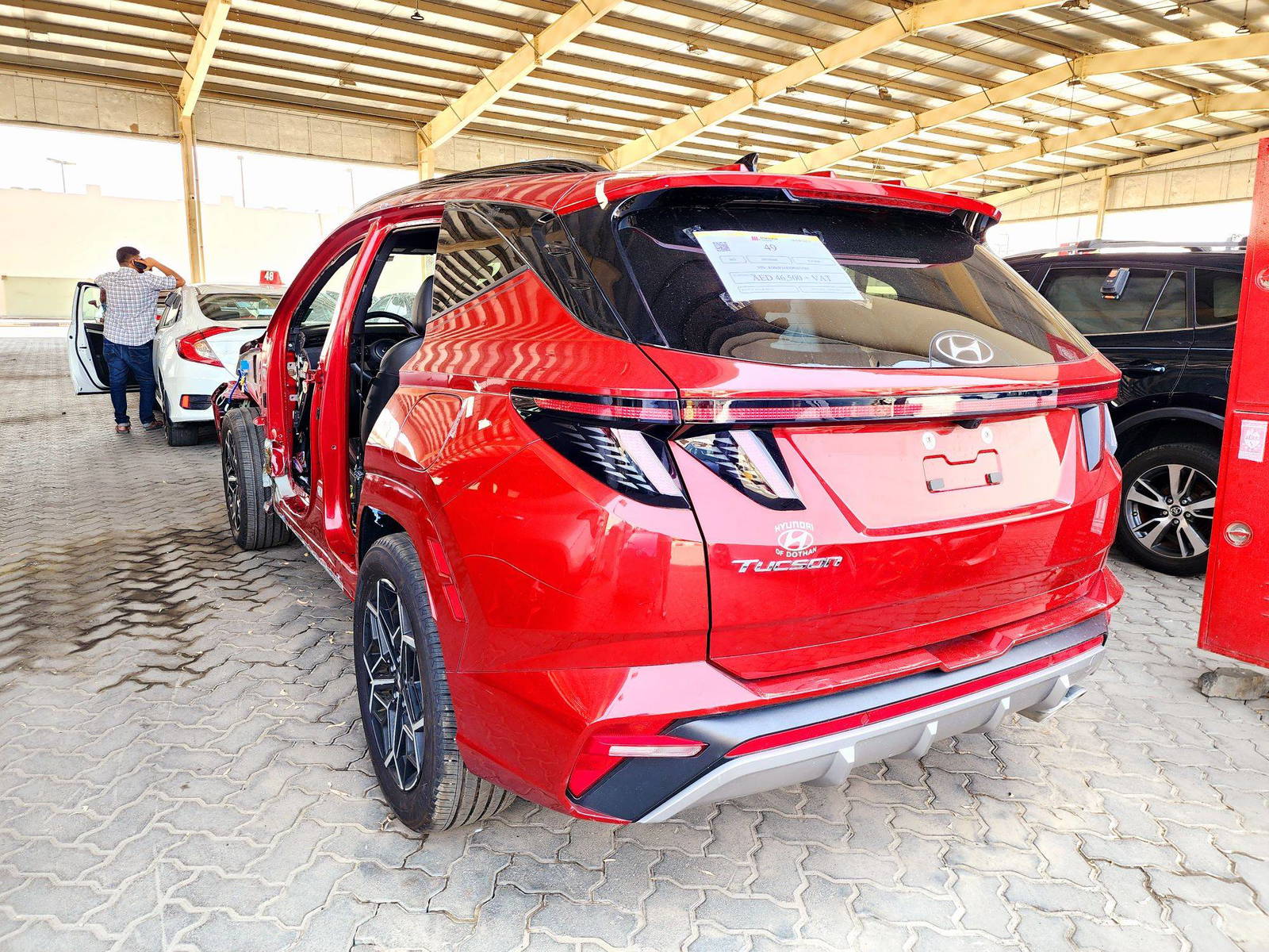 2023 HYUNDAI TUCSON — 10808 Miles — Lot 83620984 — Al Surrah - Marhaba Auctions Used Cars - Image 3