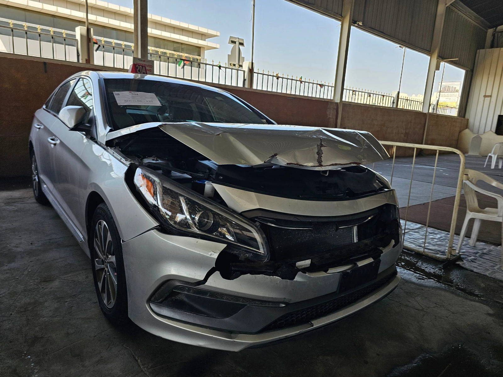HYUNDAI SONATA SPORT 2015 - Marhaba Auction Used Cars - Image 3
