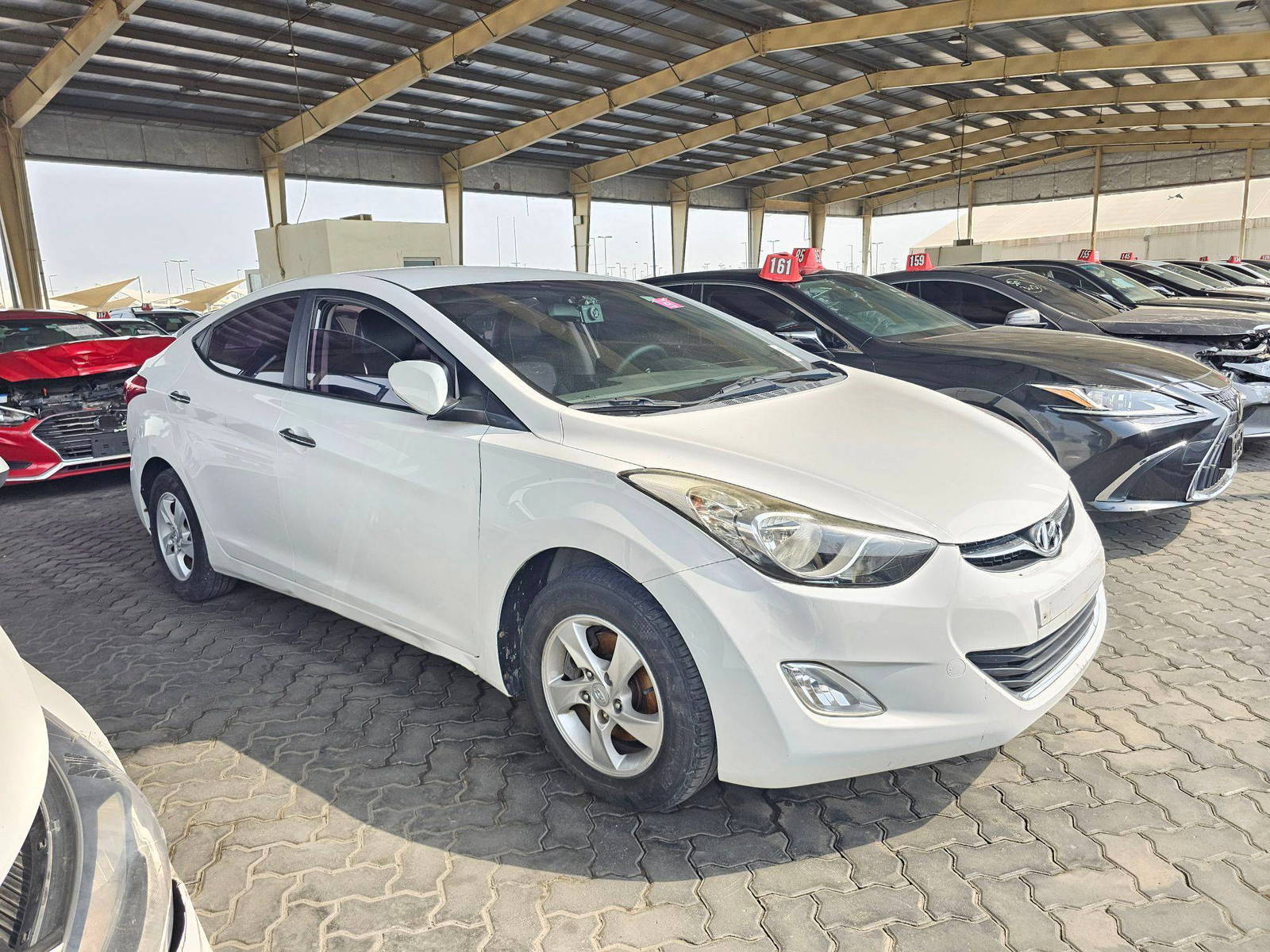 2011 HYUNDAI AVANTE — 86368 KM — Lot 037829 — Main - Marhaba Auctions Used Cars - Image 3